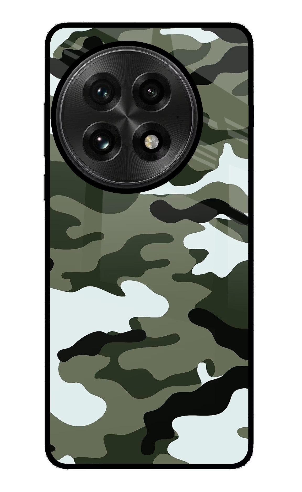Camouflage OnePlus 13 Glass Case - Camouflage OnePlus 13 Glass Case Camouflage OnePlus 13 Glass Case