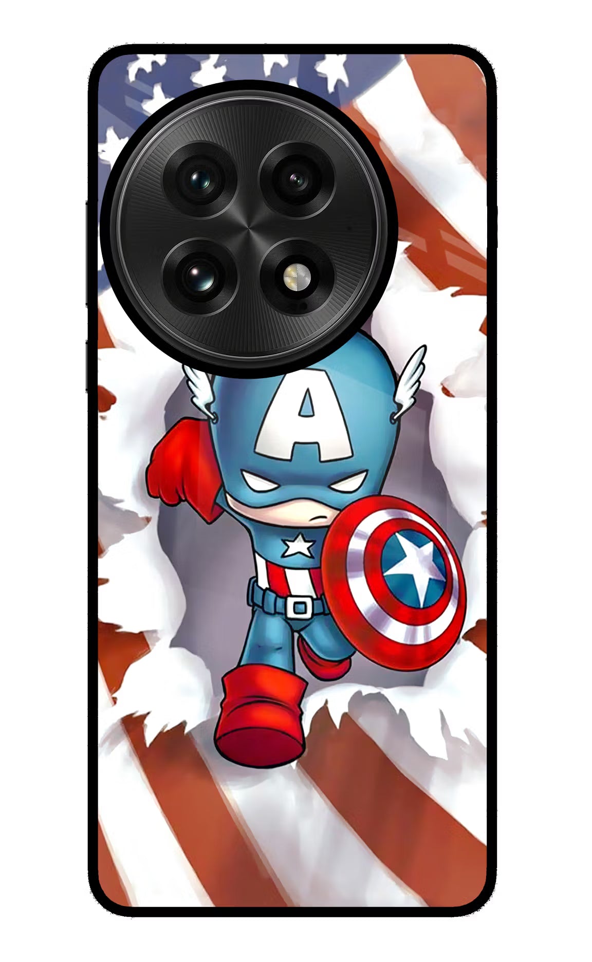 Captain America OnePlus 13 Glass Case - Captain America OnePlus 13 Glass Case Captain America OnePlus 13 Glass Case