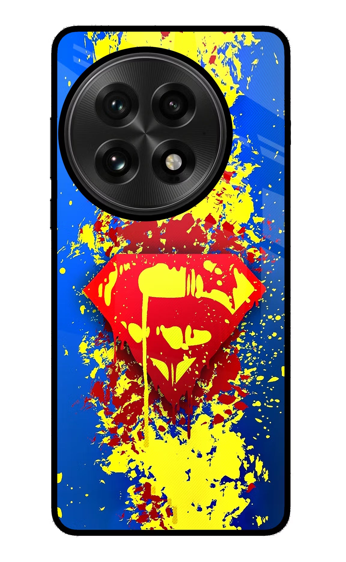Superman logo OnePlus 13 Back Cover - Superman logo OnePlus 13 Glass Case Back Cover by Casekaro Superman logo OnePlus 13 Glass Case Back Cover by Casekaro