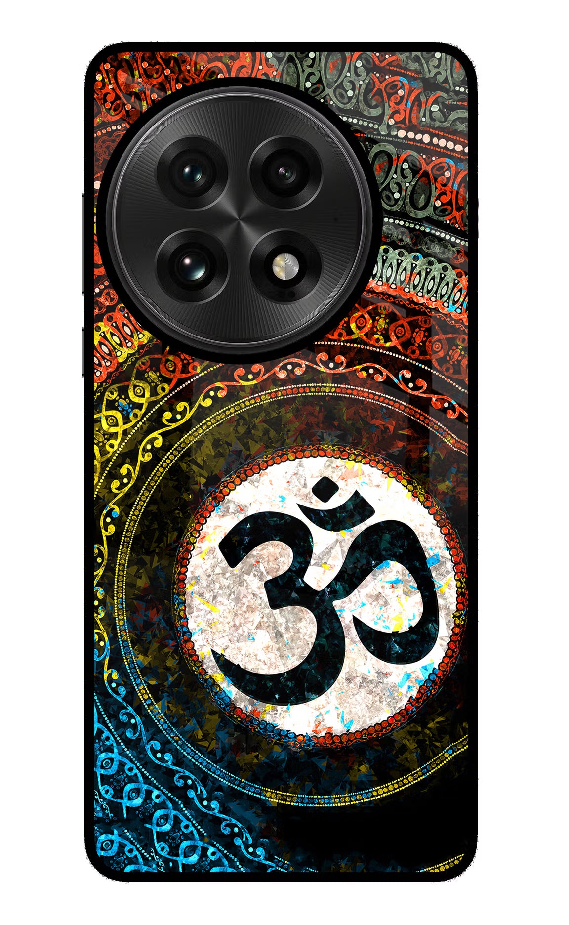 Om Cultural OnePlus 13 Glass Case - Om Cultural OnePlus 13 Glass Case Om Cultural OnePlus 13 Glass Case