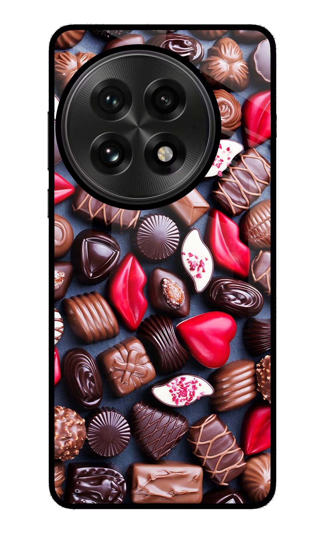 Chocolates OnePlus 13 Glass Case - Chocolates OnePlus 13 Glass Case Chocolates OnePlus 13 Glass Case