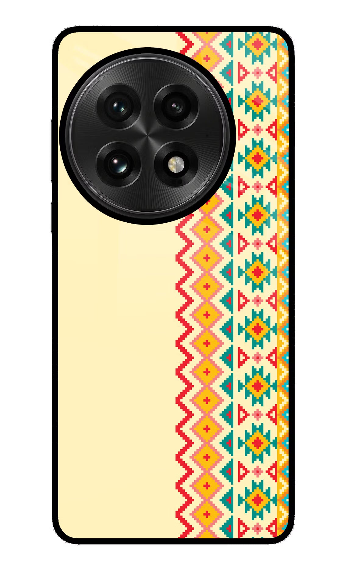 Ethnic Seamless OnePlus 13 Glass Case - Ethnic Seamless OnePlus 13 Glass Case Ethnic Seamless OnePlus 13 Glass Case