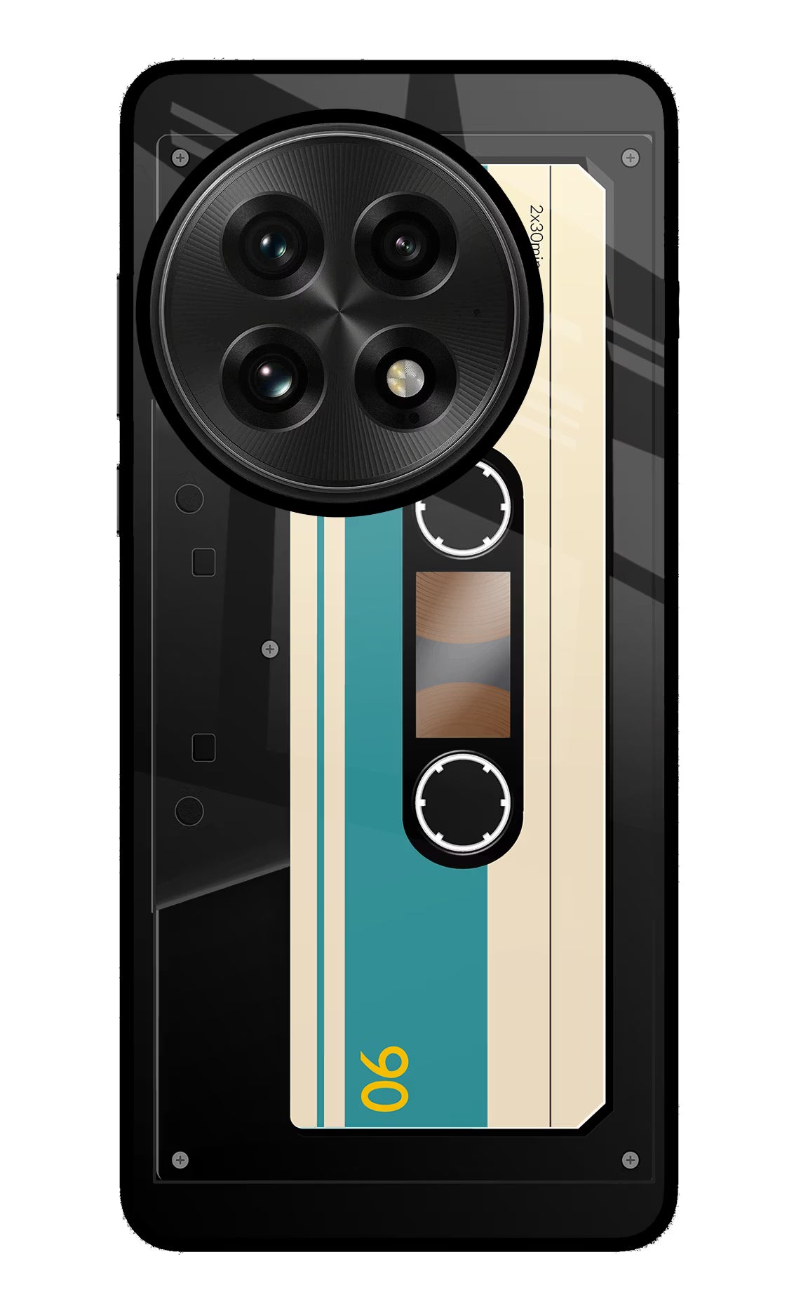 Cassette OnePlus 13 Glass Case - Cassette OnePlus 13 Glass Case Cassette OnePlus 13 Glass Case