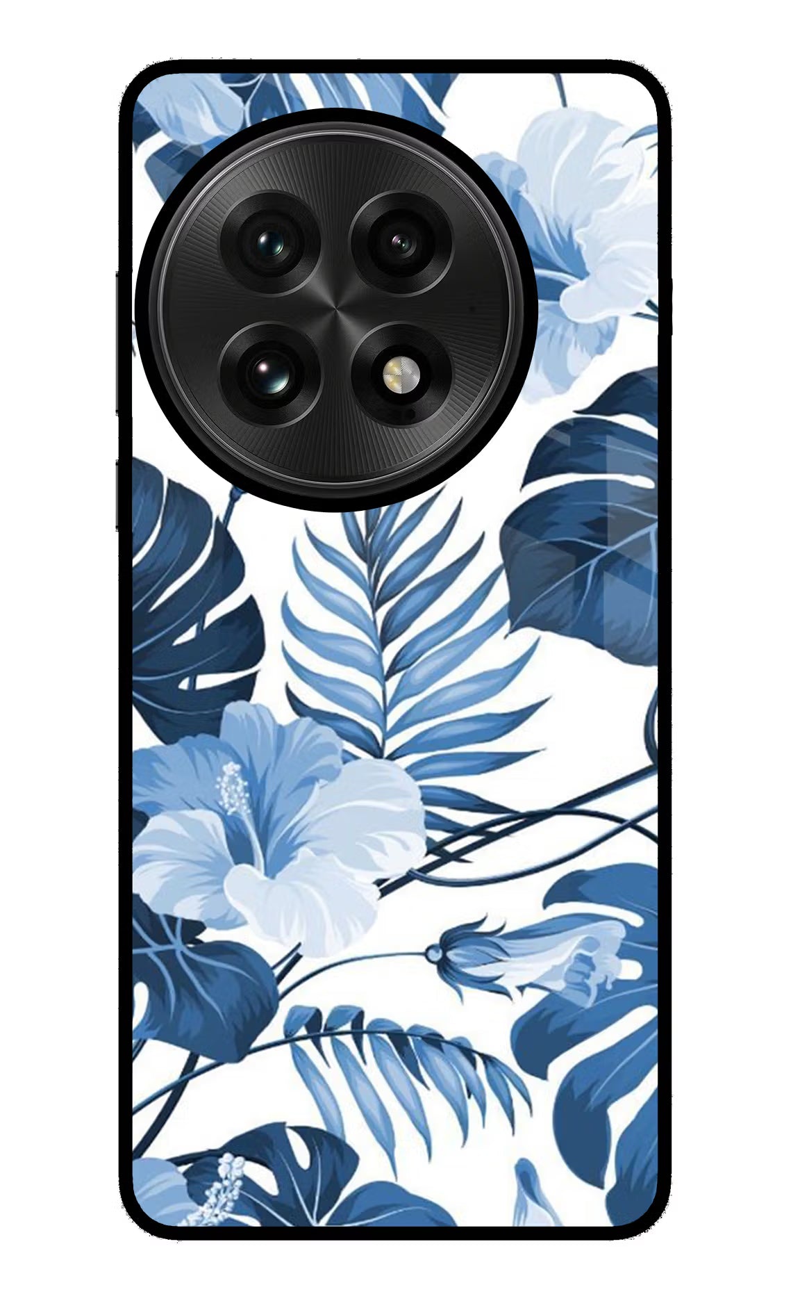 Fabric Art OnePlus 13 Glass Case Back Cover by Casekaro