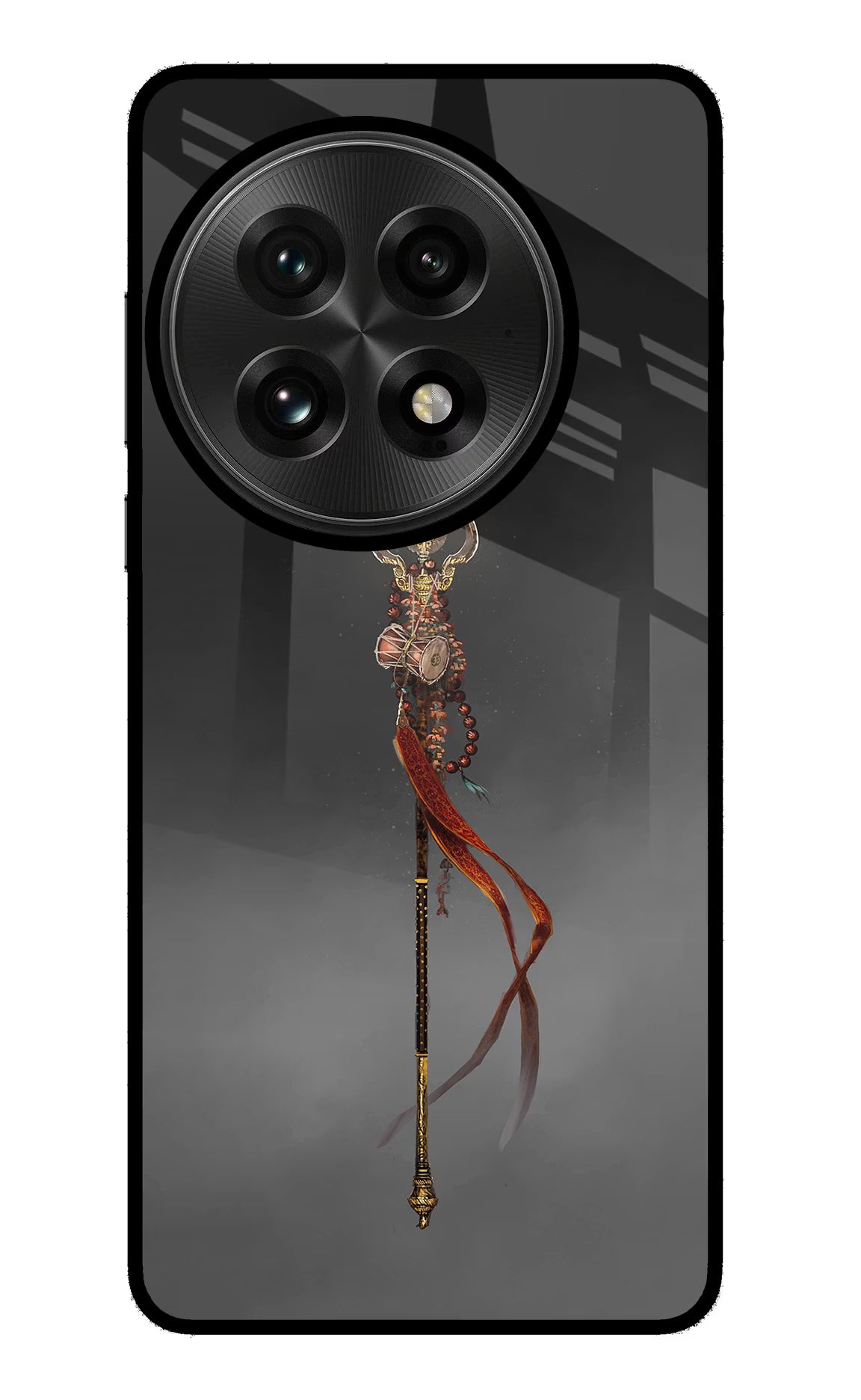 Shiv Trishul OnePlus 13 Glass Case Back Cover by Casekaro