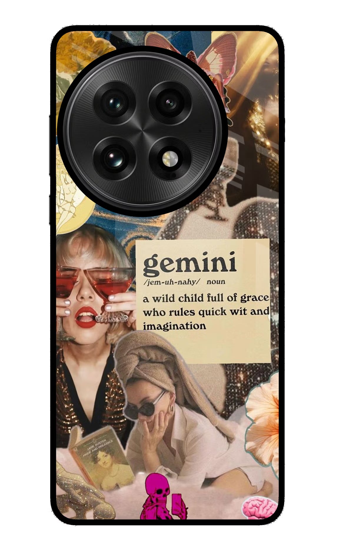 Gemini Zodiac OnePlus 13 Glass Case - Gemini Zodiac OnePlus 13 Glass Case Gemini Zodiac OnePlus 13 Glass Case