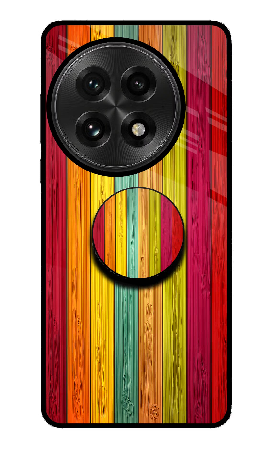 Multicolor Wooden OnePlus 13 Pop Case by Casekaro