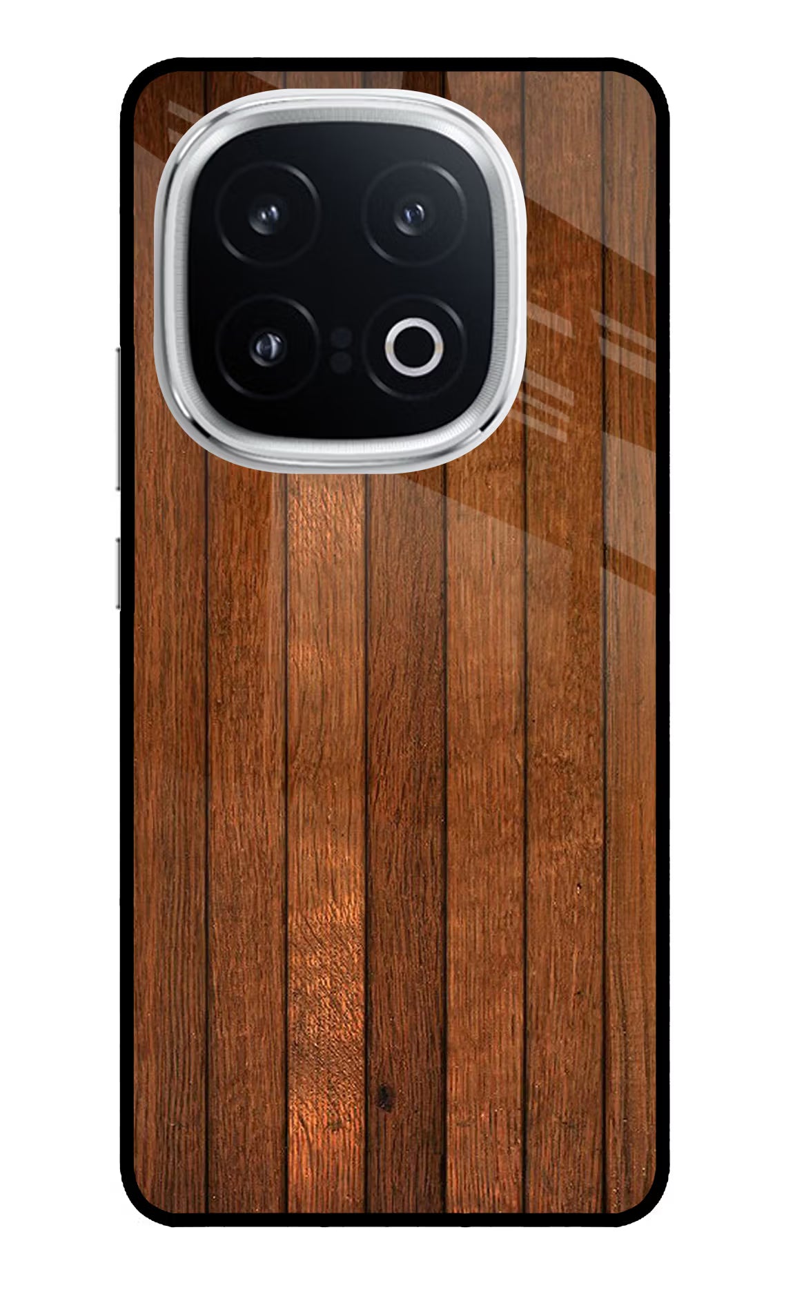 Wooden Artwork Bands iQOO 13 5G Back Cover - Wooden Artwork Bands iQOO 13 5G Glass Case Back Cover by Casekaro Wooden Artwork Bands iQOO 13 5G Glass Case Back Cover by Casekaro