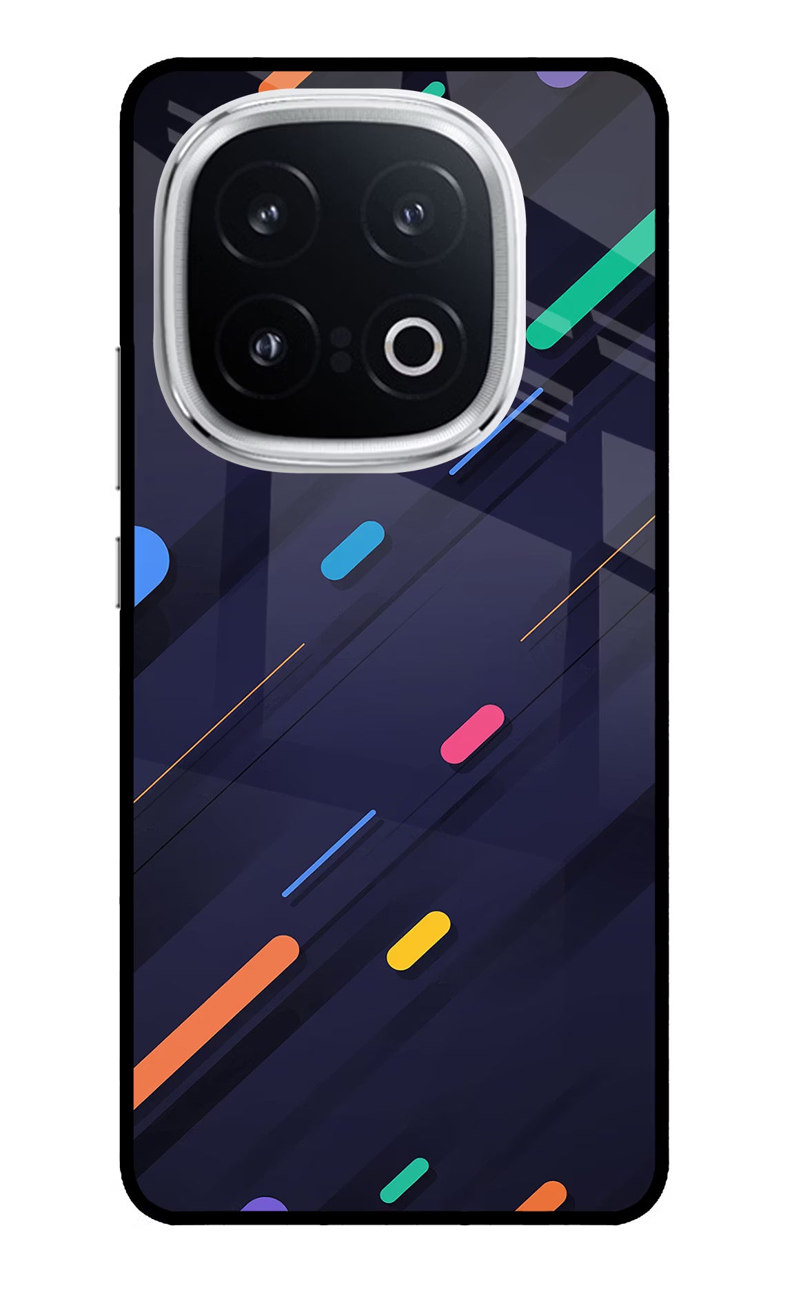 Abstract Design iQOO 13 5G Back Cover - Abstract Design iQOO 13 5G Glass Case Back Cover by Casekaro Abstract Design iQOO 13 5G Glass Case Back Cover by Casekaro