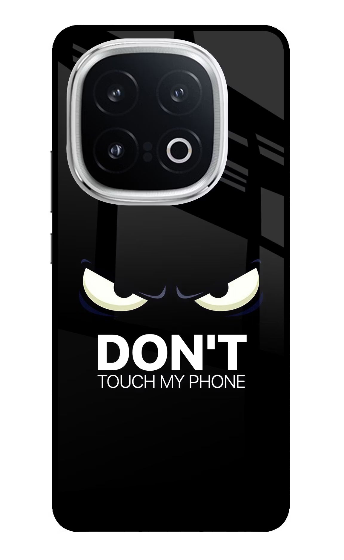 Don'T Touch My Phone iQOO 13 5G Glass Case - Don'T Touch My Phone iQOO 13 5G Glass Case Don'T Touch My Phone iQOO 13 5G Glass Case