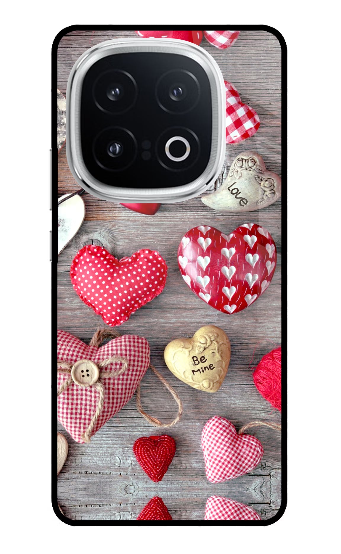Love Wallpaper iQOO 13 5G Back Cover - Love Wallpaper iQOO 13 5G Glass Case Back Cover by Casekaro Love Wallpaper iQOO 13 5G Glass Case Back Cover by Casekaro