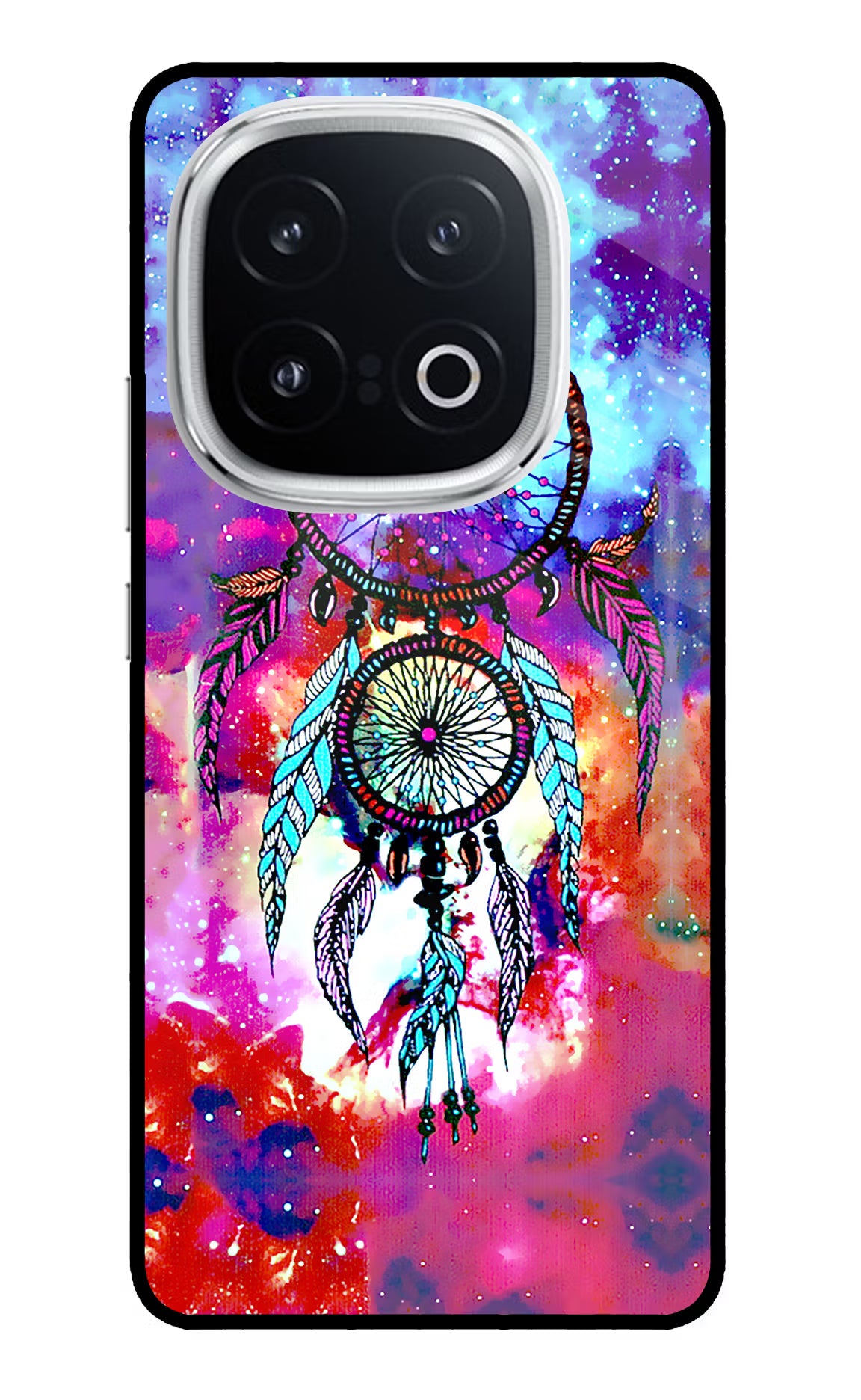 Dream Catcher Abstract iQOO 13 5G Back Cover - Dream Catcher Abstract iQOO 13 5G Glass Case Back Cover by Casekaro Dream Catcher Abstract iQOO 13 5G Glass Case Back Cover by Casekaro