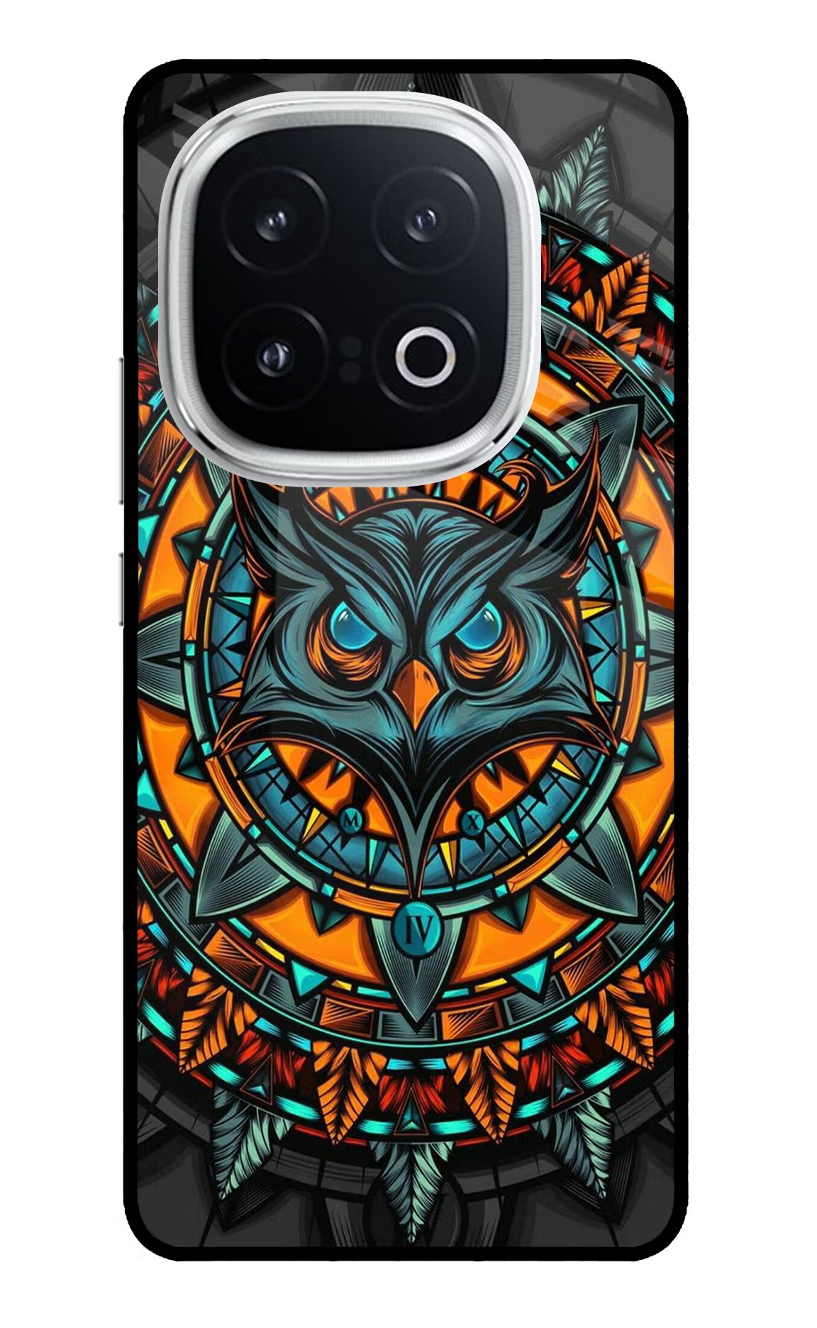Angry Owl Art iQOO 13 5G Glass Case - Angry Owl Art iQOO 13 5G Glass Case Angry Owl Art iQOO 13 5G Glass Case