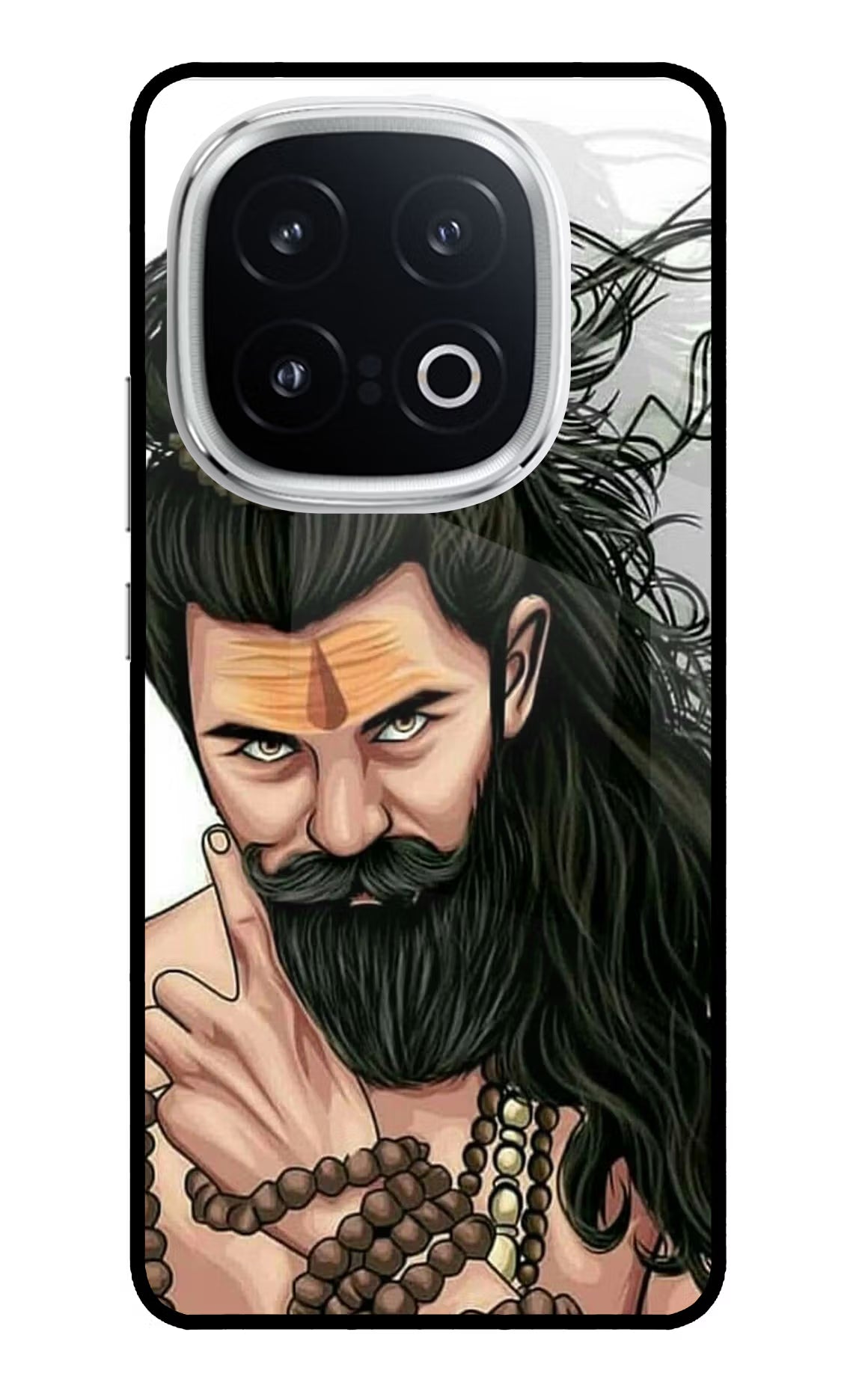 Mahadev iQOO 13 5G Back Cover - Mahadev iQOO 13 5G Glass Case Back Cover by Casekaro Mahadev iQOO 13 5G Glass Case Back Cover by Casekaro