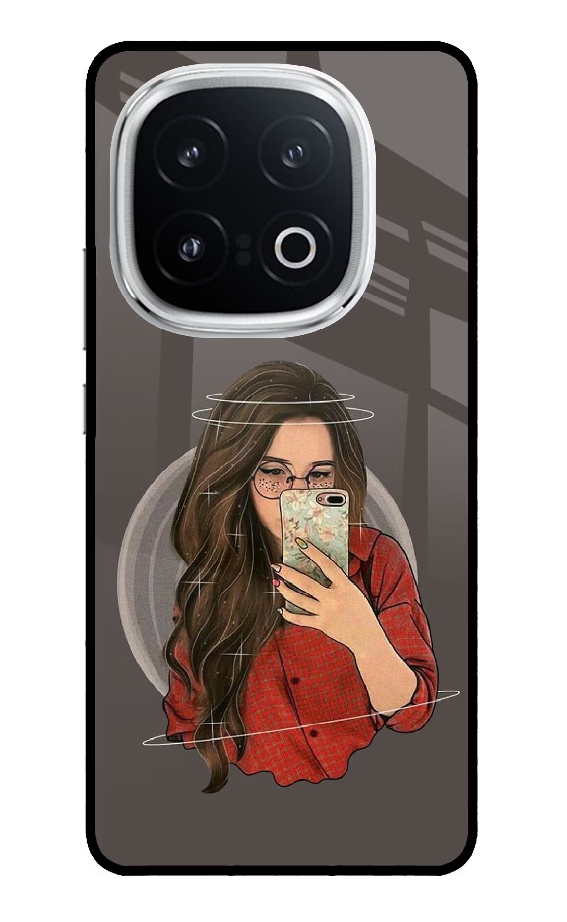 Selfie Queen iQOO 13 5G Glass Case - Selfie Queen iQOO 13 5G Glass Case Selfie Queen iQOO 13 5G Glass Case