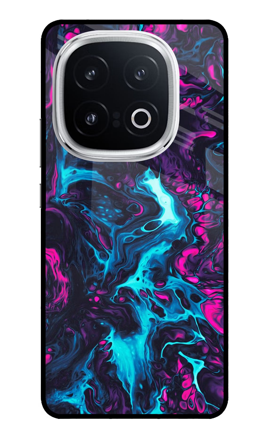 Abstract iQOO 13 5G Back Cover - Abstract iQOO 13 5G Glass Case Back Cover by Casekaro Abstract iQOO 13 5G Glass Case Back Cover by Casekaro