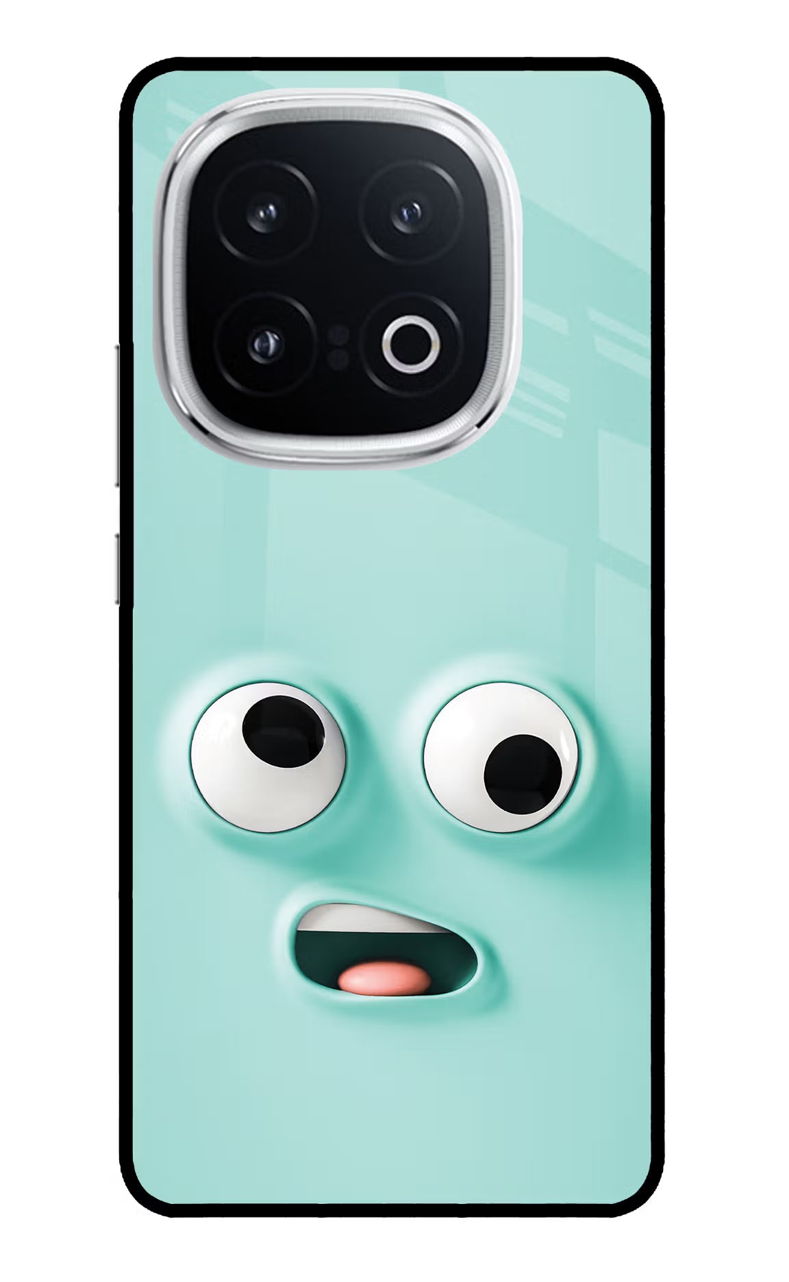 Funny Cartoon iQOO 13 5G Back Cover - Funny Cartoon iQOO 13 5G Glass Case Back Cover by Casekaro Funny Cartoon iQOO 13 5G Glass Case Back Cover by Casekaro