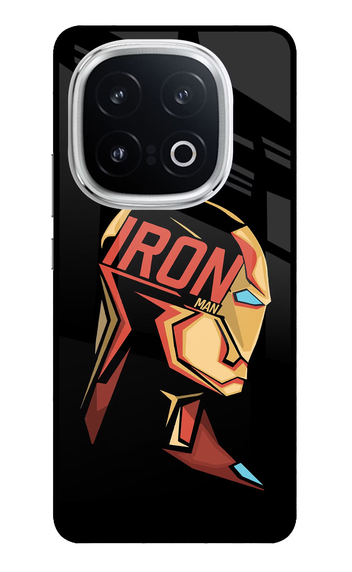 IronMan iQOO 13 5G Glass Case - IronMan iQOO 13 5G Glass Case IronMan iQOO 13 5G Glass Case