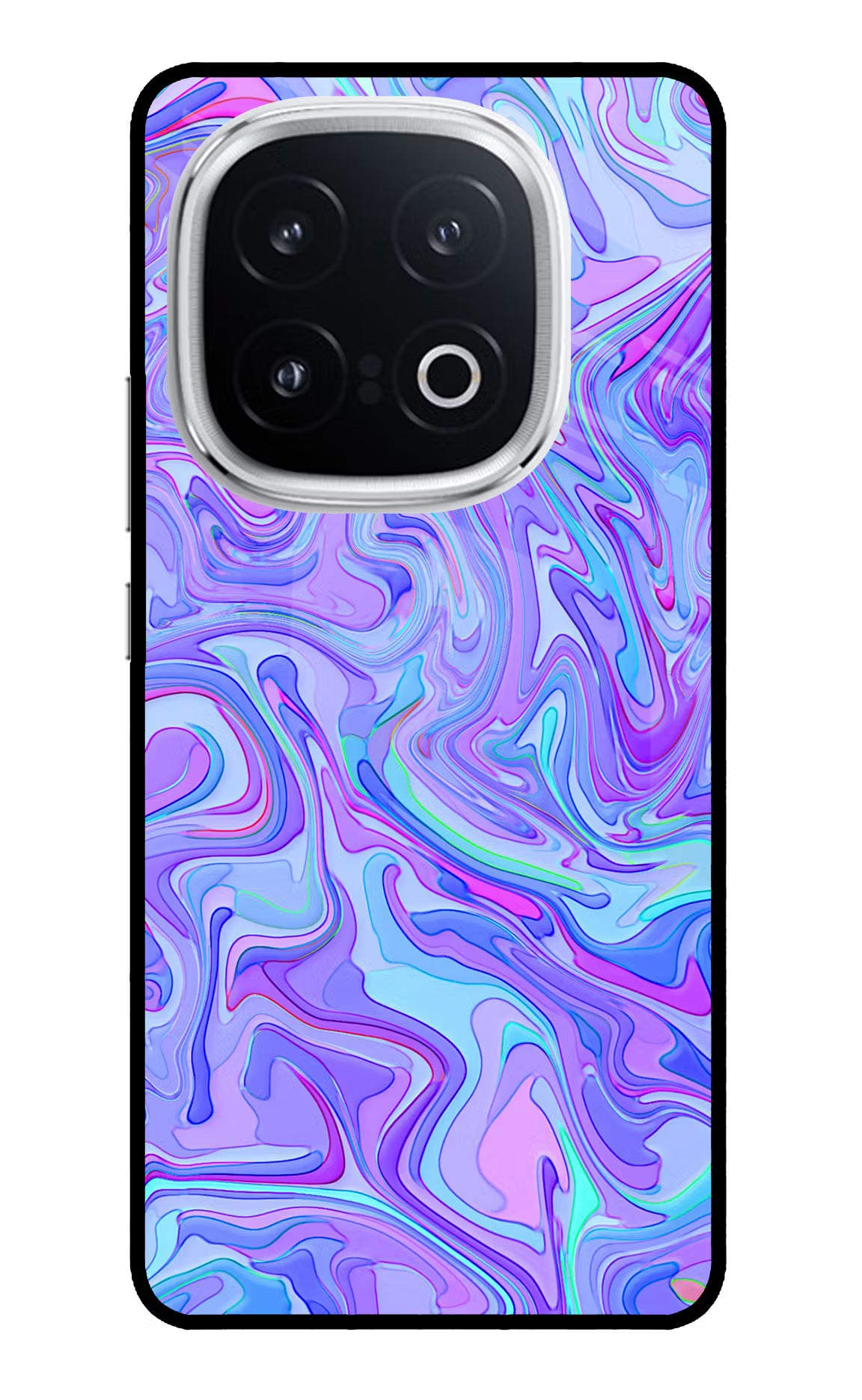 Glitter iQOO 13 5G Back Cover - Glitter iQOO 13 5G Glass Case Back Cover by Casekaro Glitter iQOO 13 5G Glass Case Back Cover by Casekaro