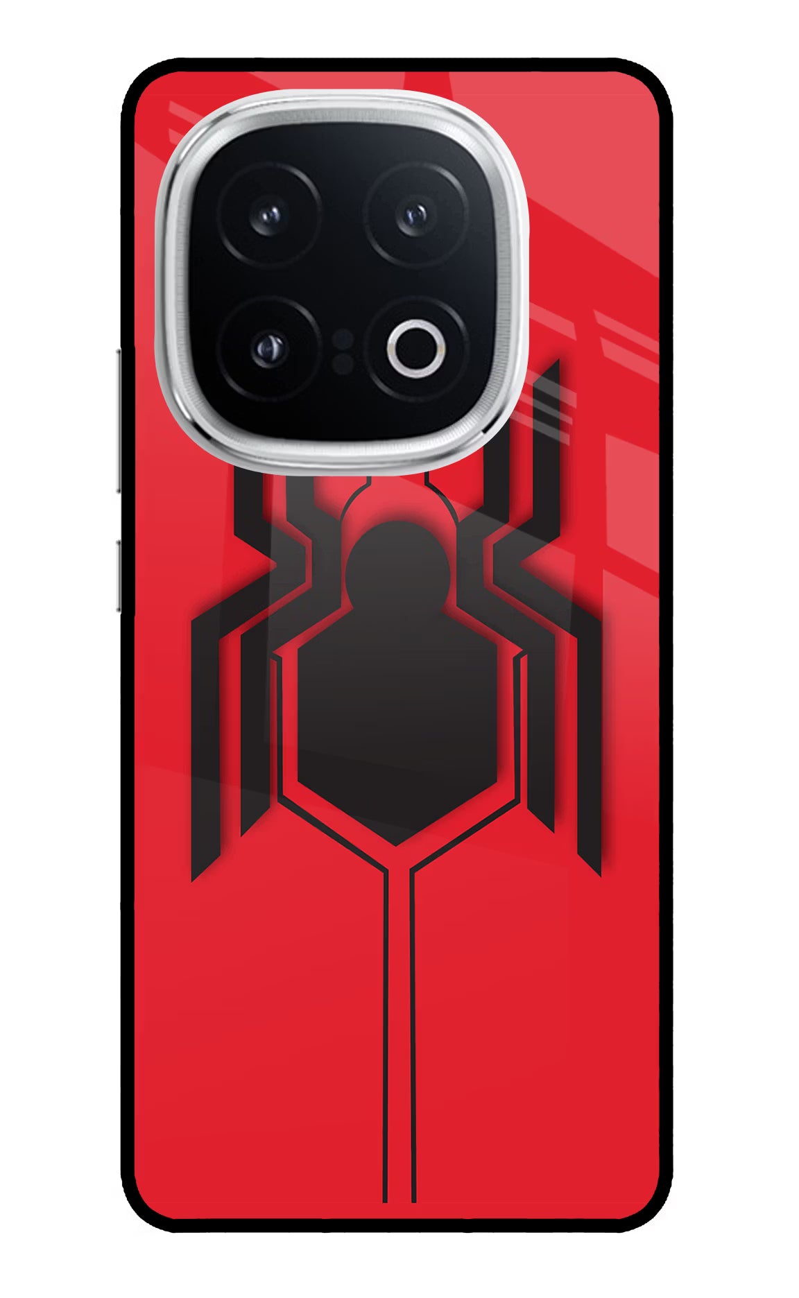 Spider iQOO 13 5G Back Cover - Spider iQOO 13 5G Glass Case Back Cover by Casekaro Spider iQOO 13 5G Glass Case Back Cover by Casekaro