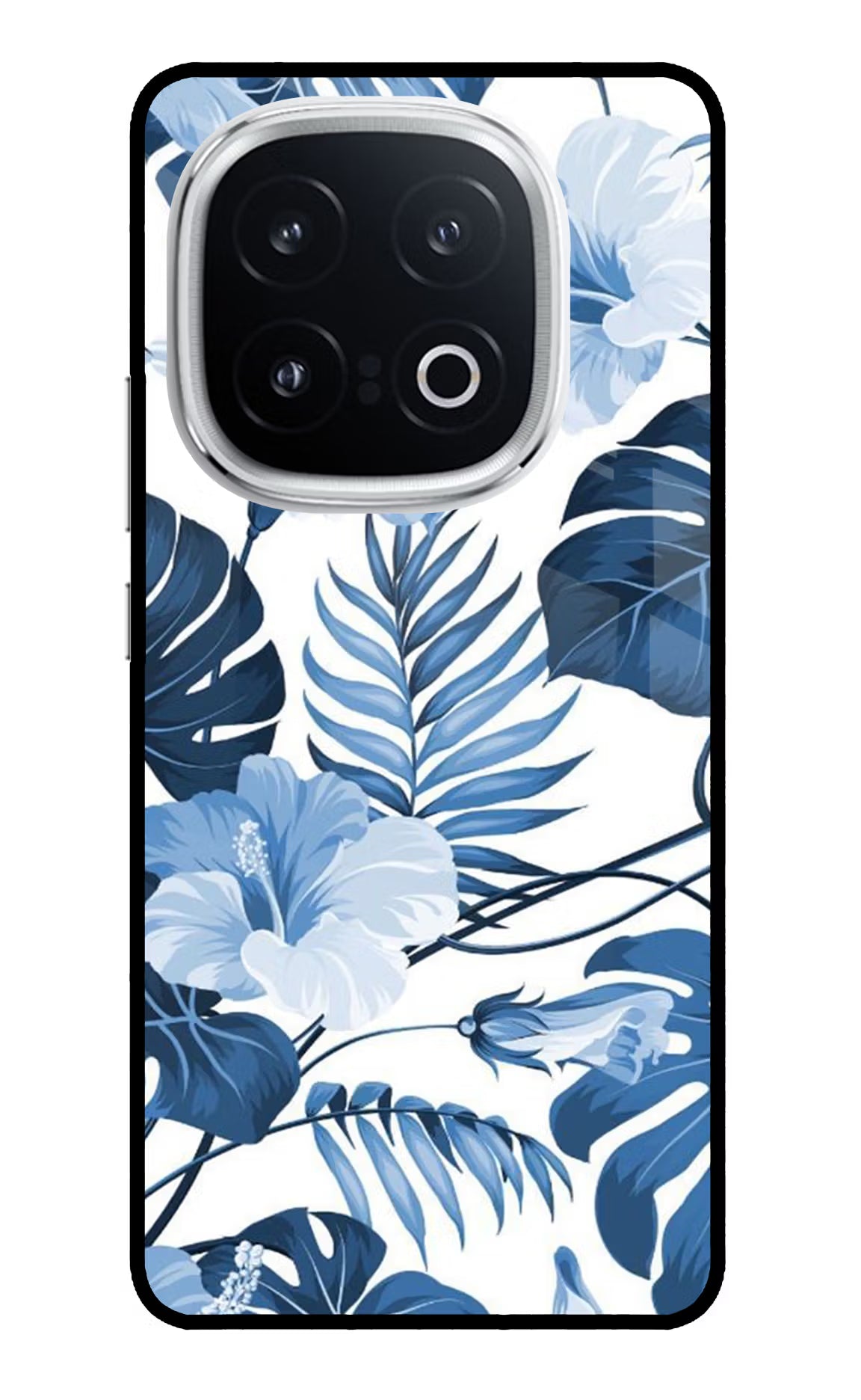 Fabric Art iQOO 13 5G Glass Case - Fabric Art iQOO 13 5G Glass Case Fabric Art iQOO 13 5G Glass Case