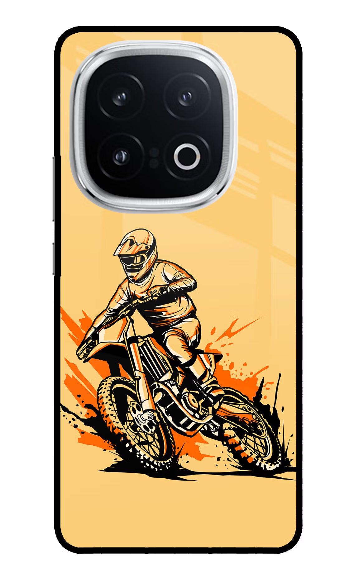 Off-Road Fury iQOO 13 5G Back Cover - Off-Road Fury iQOO 13 5G Glass Case Back Cover by Casekaro Off-Road Fury iQOO 13 5G Glass Case Back Cover by Casekaro