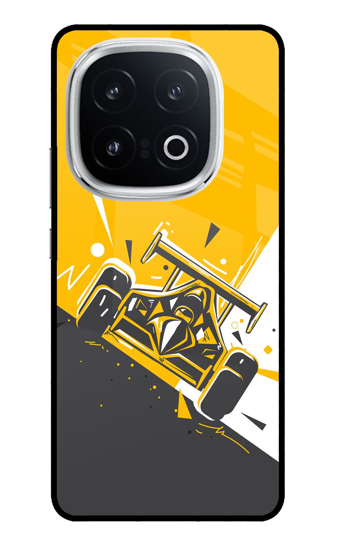 Track King iQOO 13 5G Glass Case - Track King iQOO 13 5G Glass Case Track King iQOO 13 5G Glass Case