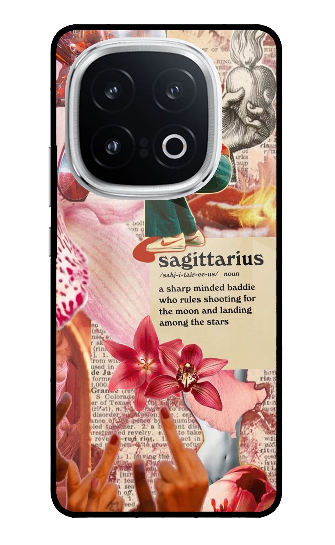 Sagittarius Zodiac iQOO 13 5G Back Cover - Sagittarius Zodiac iQOO 13 5G Glass Case Back Cover by Casekaro Sagittarius Zodiac iQOO 13 5G Glass Case Back Cover by Casekaro
