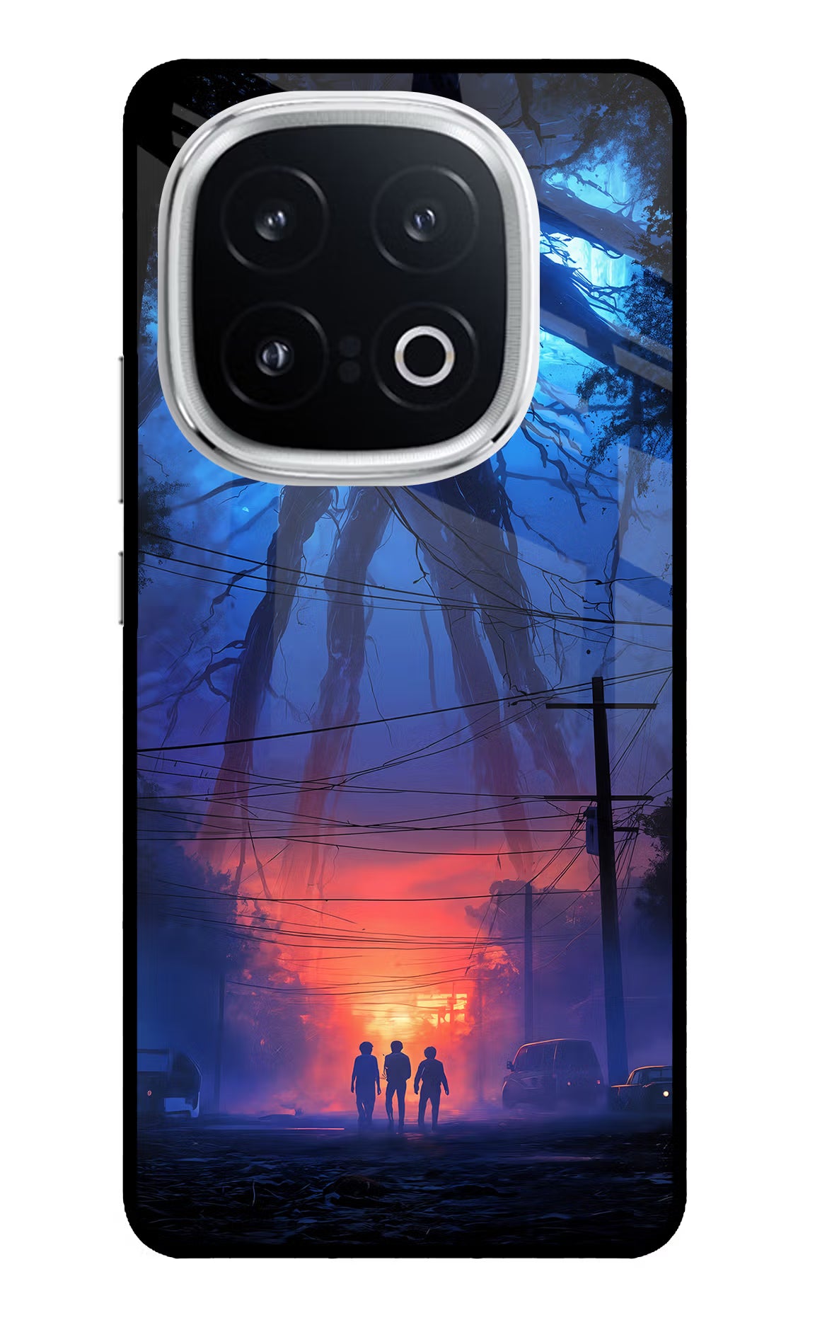 Ordinary Things Shadow iQOO 13 5G Back Cover - Ordinary Things Shadow iQOO 13 5G Glass Case Back Cover by Casekaro Ordinary Things Shadow iQOO 13 5G Glass Case Back Cover by Casekaro