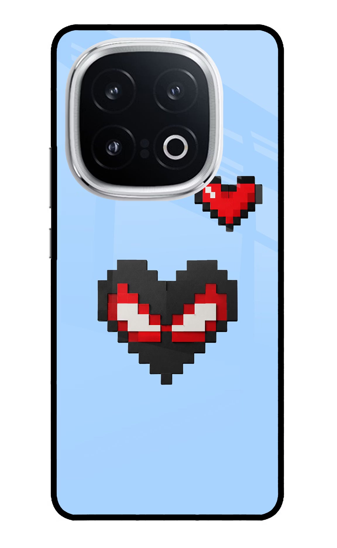 Peter Heart iQOO 13 5G Glass Case - Peter Heart iQOO 13 5G Glass Case Peter Heart iQOO 13 5G Glass Case