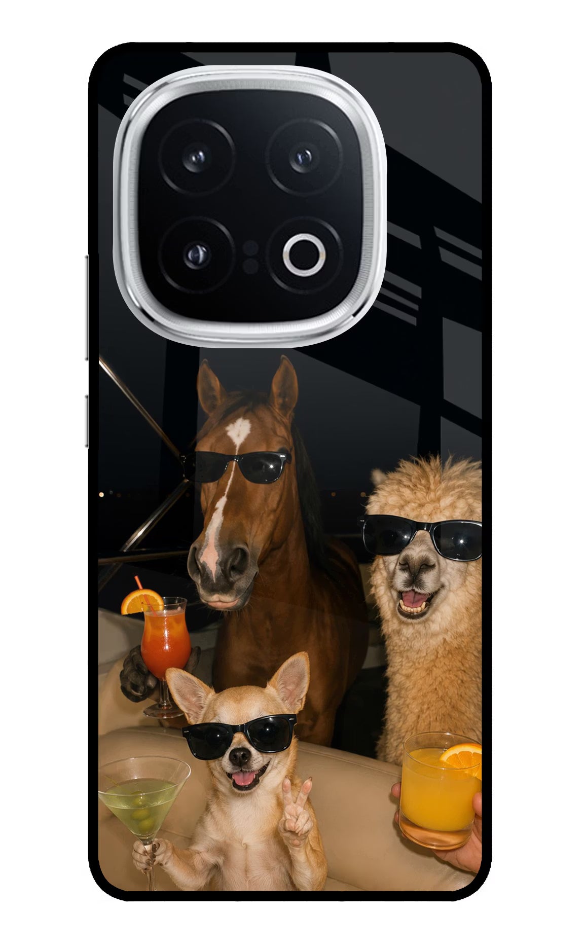 Party Squad iQOO 13 5G Glass Case - Party Squad iQOO 13 5G Glass Case Party Squad iQOO 13 5G Glass Case