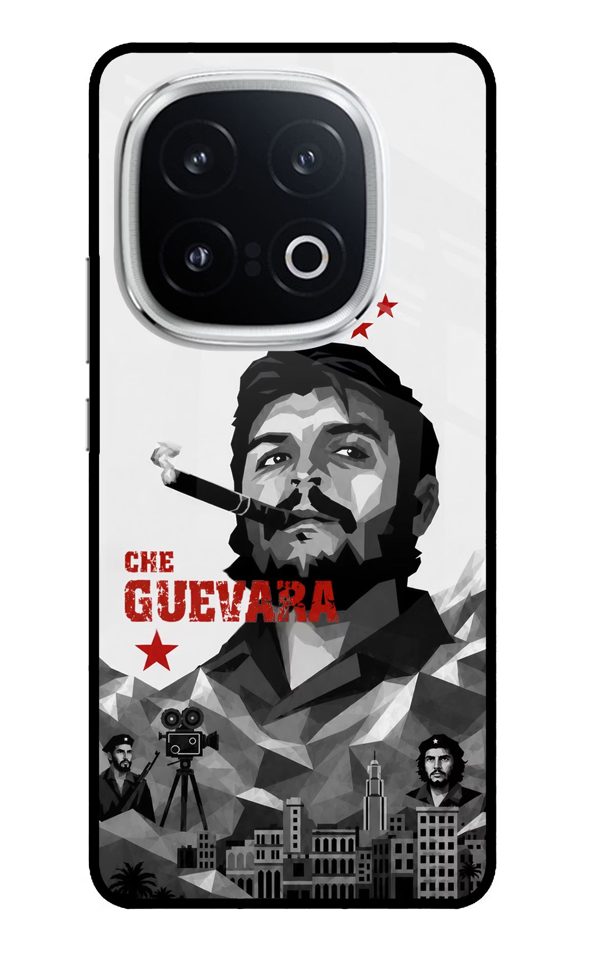 Che Guevara Iconic iQOO 13 5G Glass Case - Che Guevara Iconic iQOO 13 5G Glass Case Che Guevara Iconic iQOO 13 5G Glass Case
