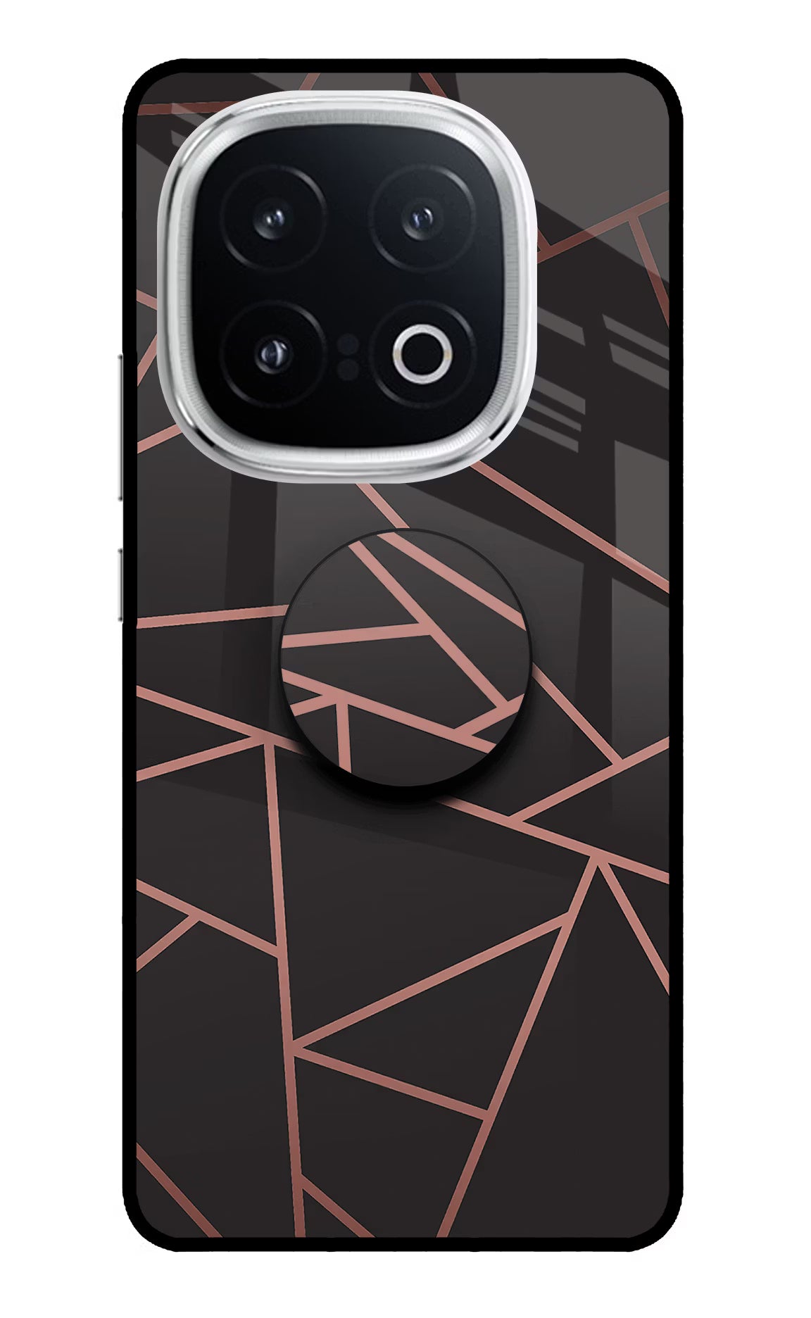 Geometric Pattern iQOO 13 5G Pop Case - Geometric Pattern iQOO 13 5G Pop Case by Casekaro Geometric Pattern iQOO 13 5G Pop Case by Casekaro