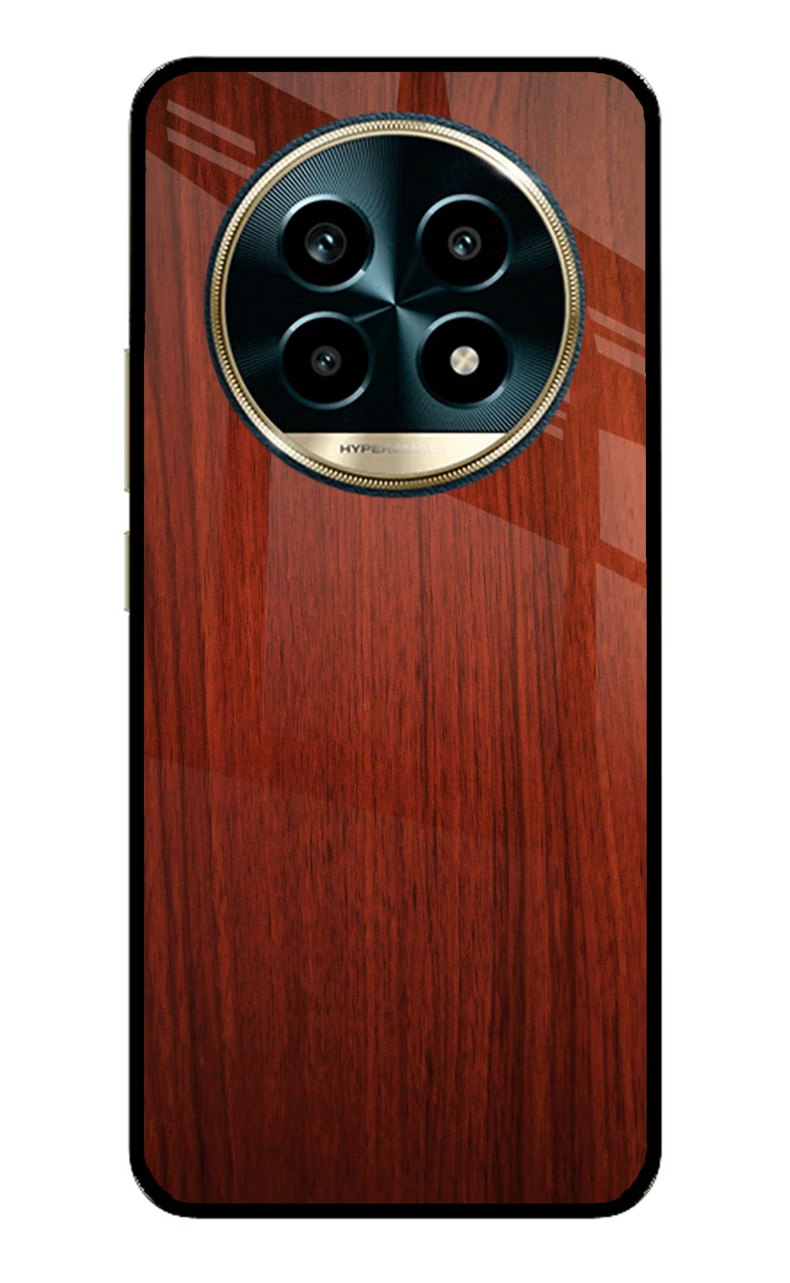 Wooden Plain Pattern Realme 13 Pro 5G Back Cover - Wooden Plain Pattern Realme 13 Pro 5G Glass Case Back Cover by Casekaro Wooden Plain Pattern Realme 13 Pro 5G Glass Case Back Cover by Casekaro