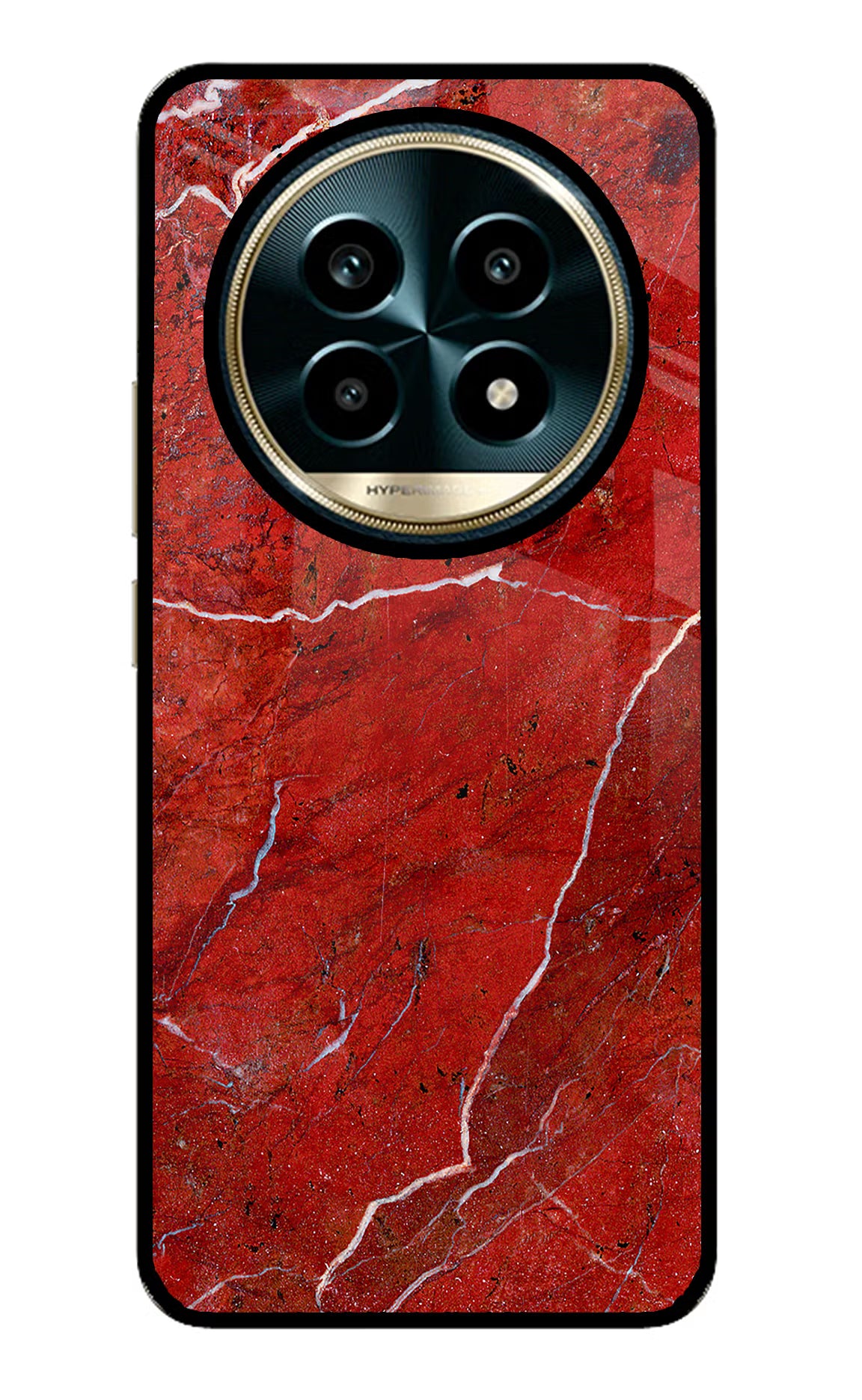 Red Marble Design Realme 13 Pro 5G Glass Case - Red Marble Design Realme 13 Pro 5G Glass Case Red Marble Design Realme 13 Pro 5G Glass Case