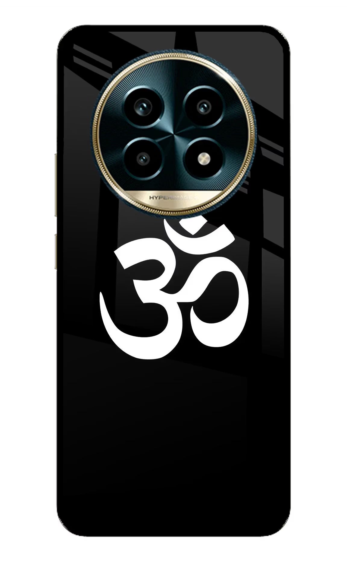 Om Realme 13 Pro 5G Back Cover - Om Realme 13 Pro 5G Glass Case Back Cover by Casekaro Om Realme 13 Pro 5G Glass Case Back Cover by Casekaro