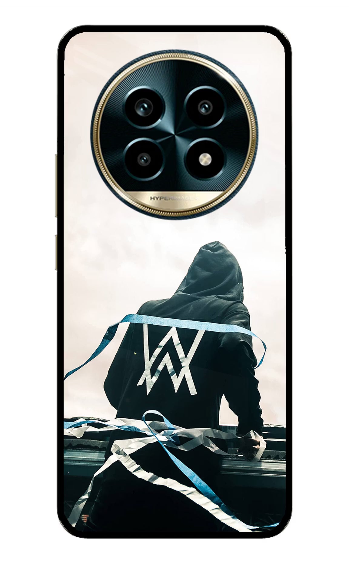 Alan Walker Realme 13 Pro 5G Back Cover - Alan Walker Realme 13 Pro 5G Glass Case Back Cover by Casekaro Alan Walker Realme 13 Pro 5G Glass Case Back Cover by Casekaro