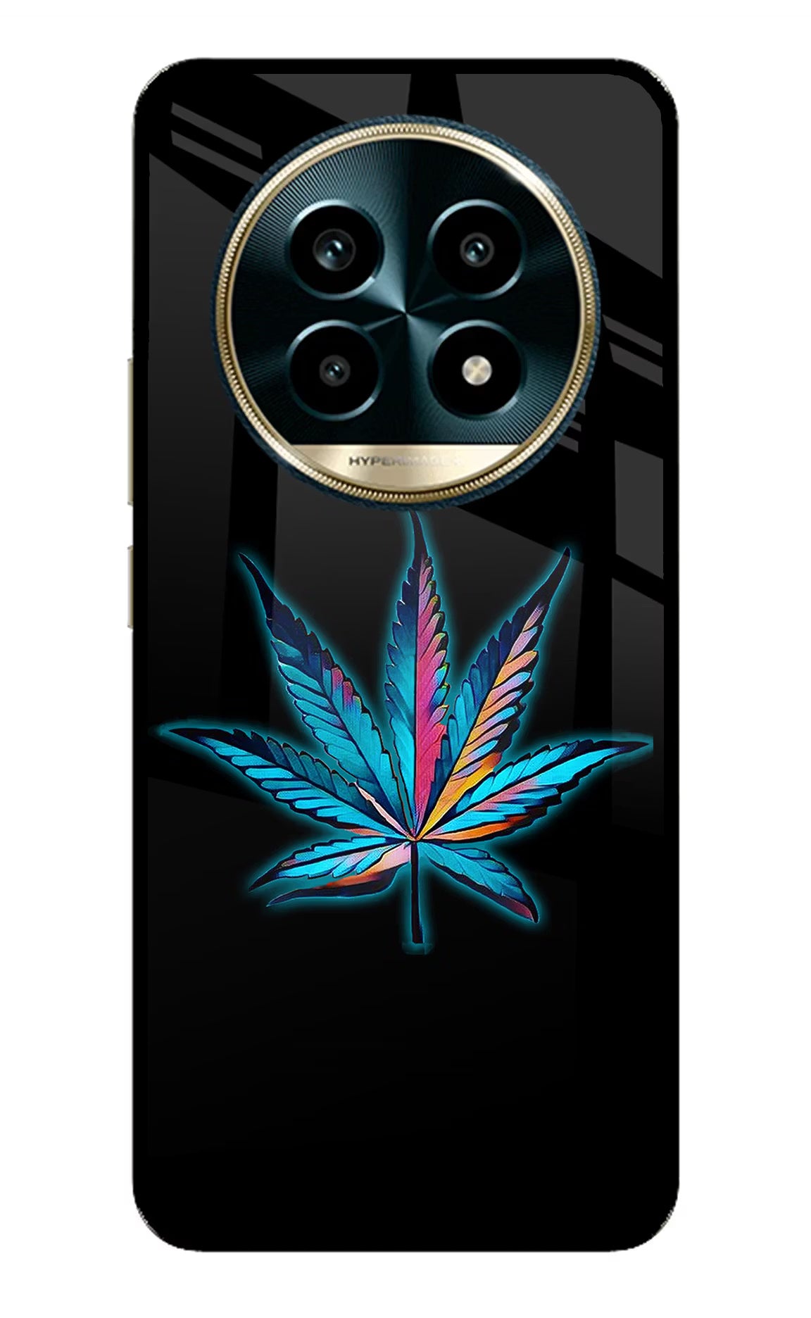 Weed Realme 13 Pro 5G Back Cover - Weed Realme 13 Pro 5G Glass Case Back Cover by Casekaro Weed Realme 13 Pro 5G Glass Case Back Cover by Casekaro