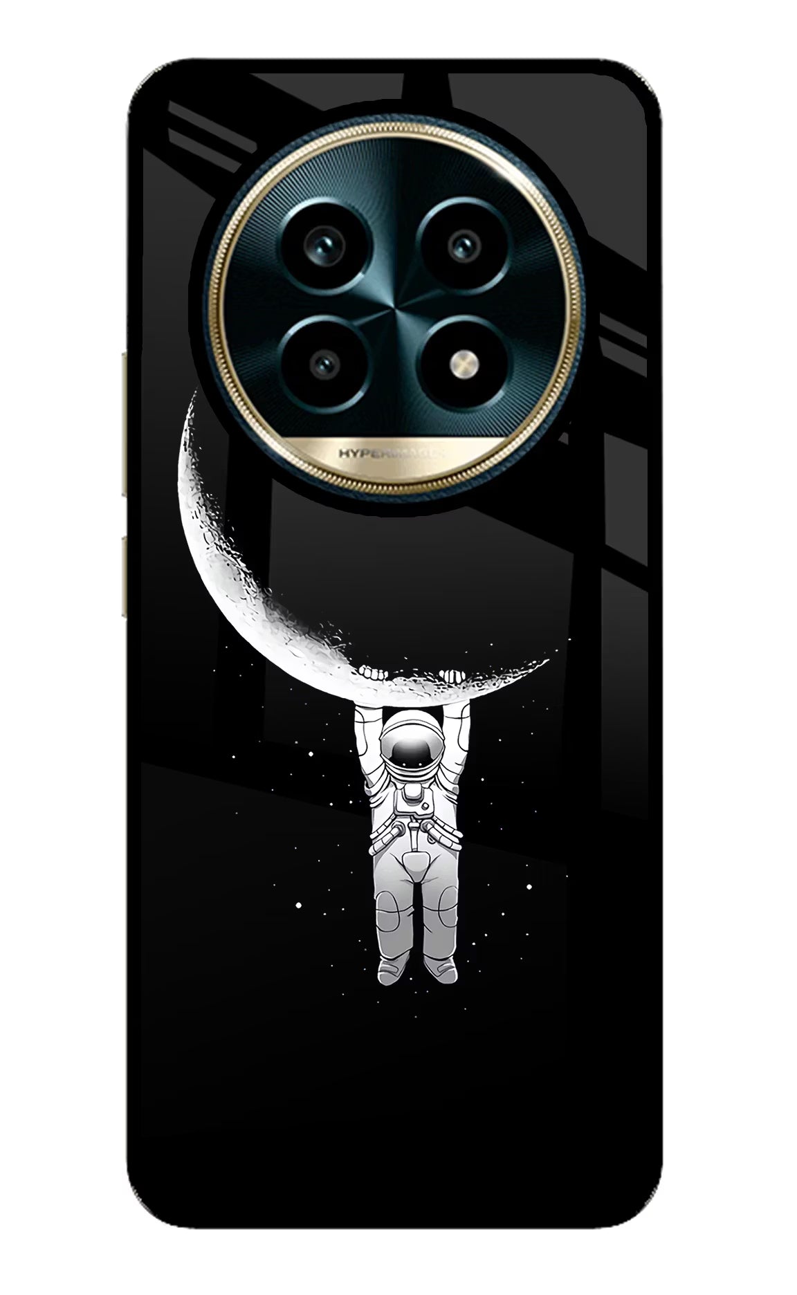 Moon Space Realme 13 Pro 5G Glass Case - Moon Space Realme 13 Pro 5G Glass Case Moon Space Realme 13 Pro 5G Glass Case