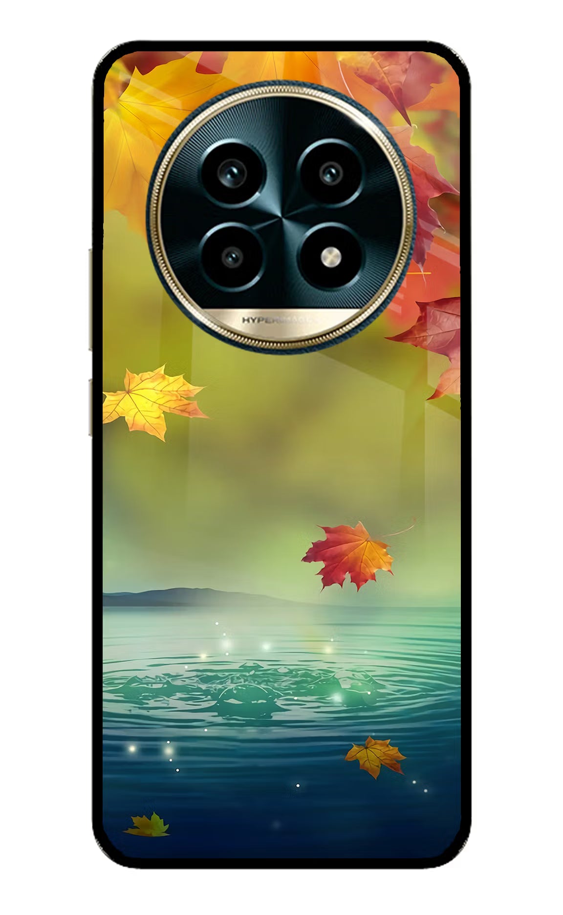 Flowers Realme 13 Pro 5G Back Cover - Flowers Realme 13 Pro 5G Glass Case Back Cover by Casekaro Flowers Realme 13 Pro 5G Glass Case Back Cover by Casekaro