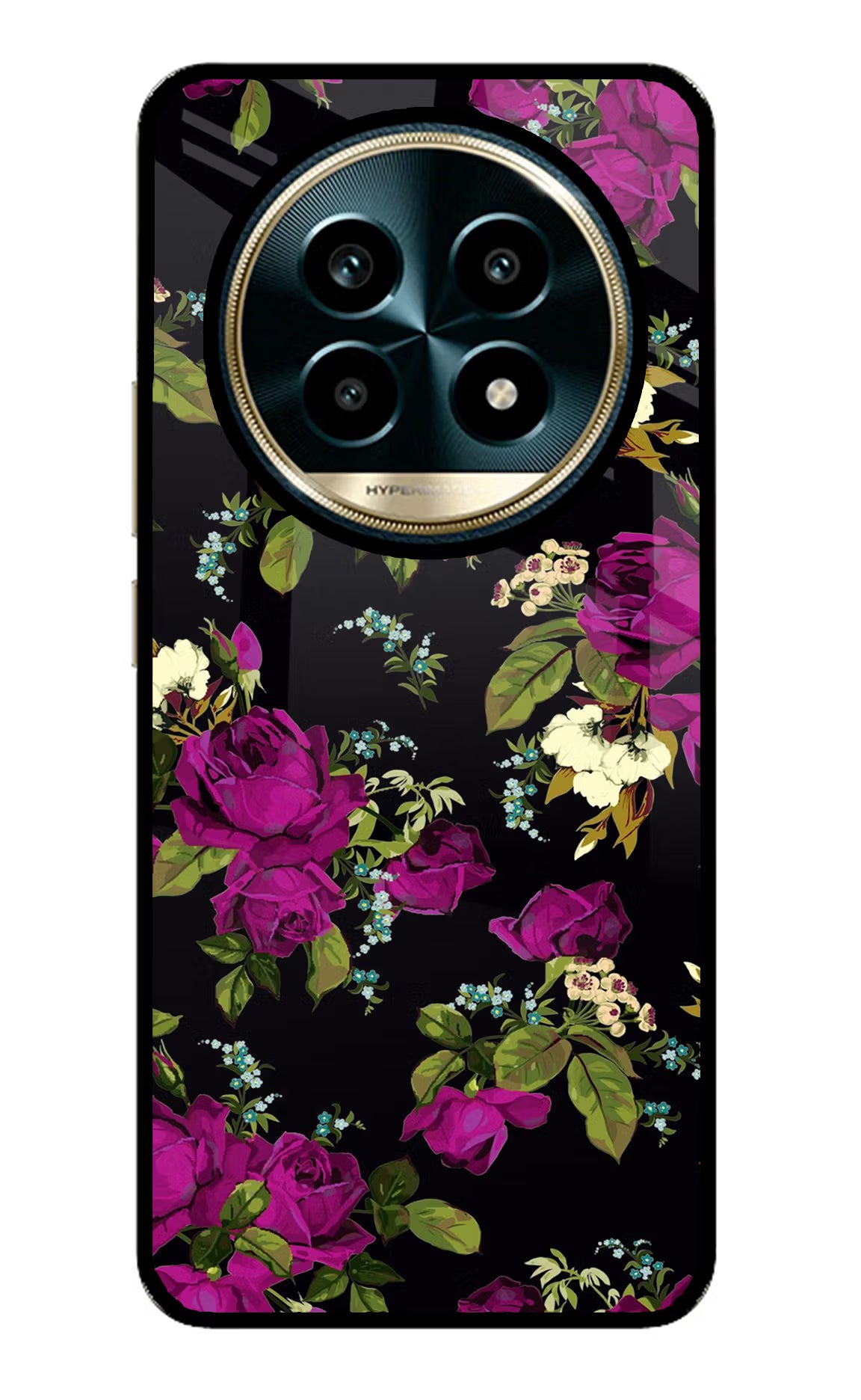 Flowers Realme 13 Pro 5G Glass Case - Flowers Realme 13 Pro 5G Glass Case Flowers Realme 13 Pro 5G Glass Case