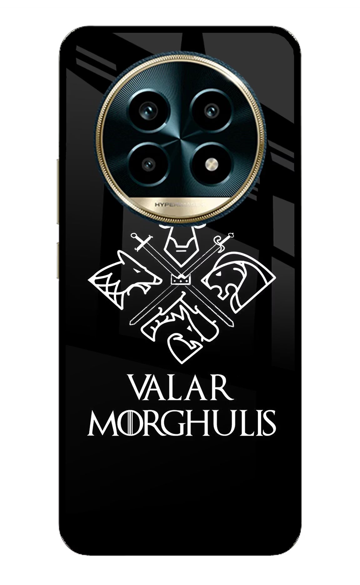 Valar Morghulis | Game Of Thrones Realme 13 Pro 5G Back Cover - Valar Morghulis | Game Of Thrones Realme 13 Pro 5G Glass Case Back Cover by Casekaro Valar Morghulis | Game Of Thrones Realme 13 Pro 5G Glass Case Back Cover by Casekaro