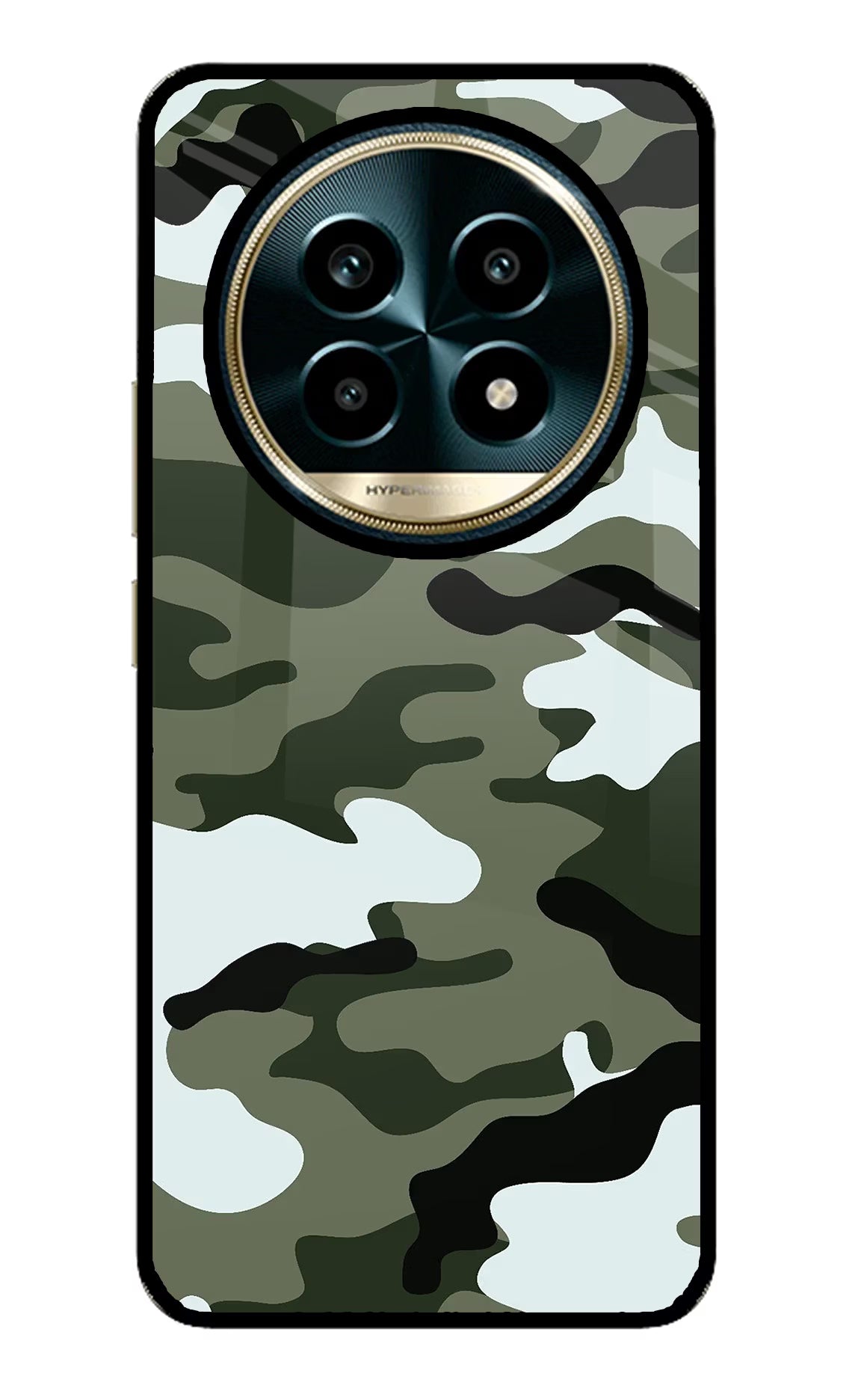 Camouflage Realme 13 Pro 5G Glass Case - Camouflage Realme 13 Pro 5G Glass Case Camouflage Realme 13 Pro 5G Glass Case