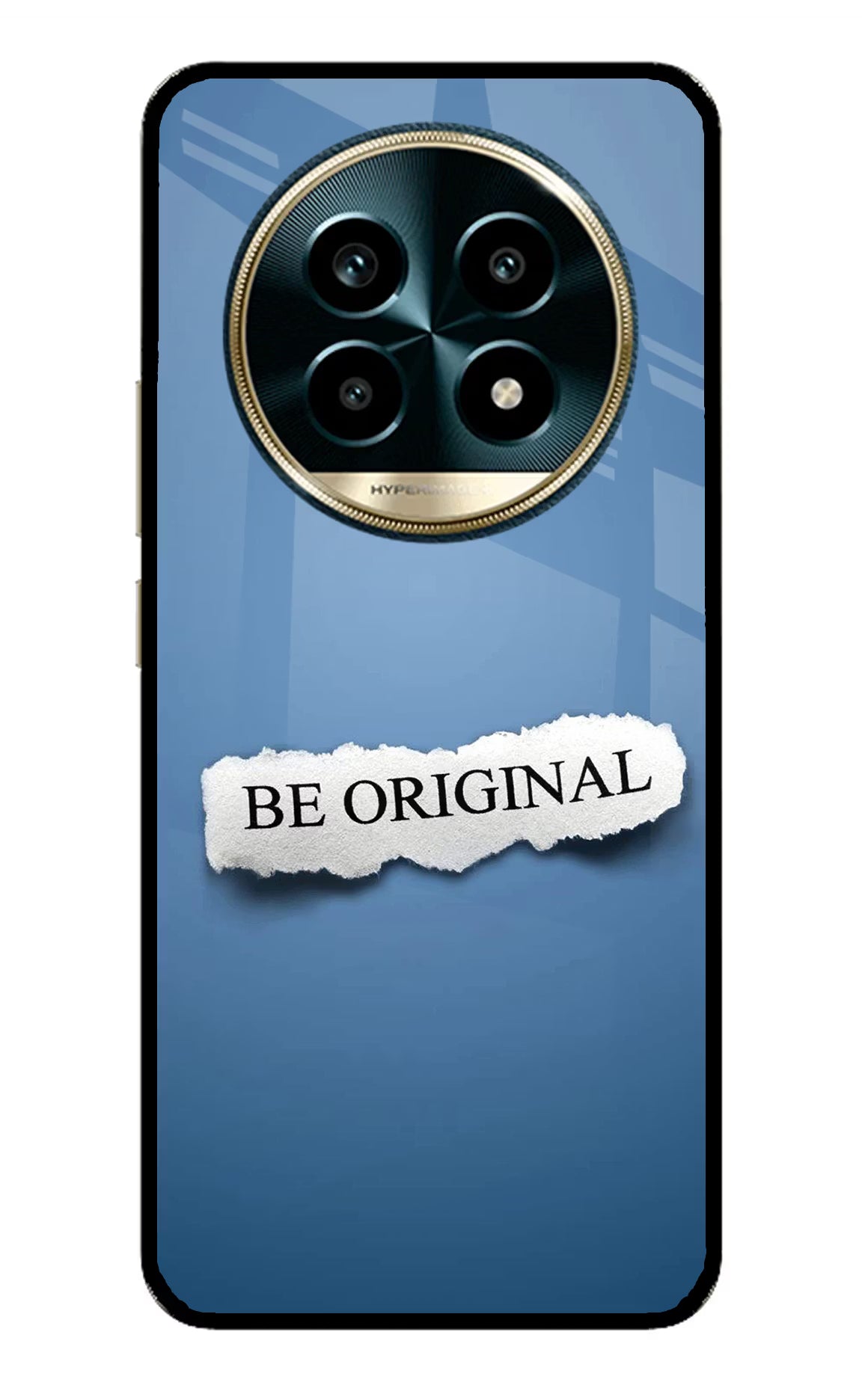 Be Original Realme 13 Pro 5G Back Cover - Be Original Realme 13 Pro 5G Glass Case Back Cover by Casekaro Be Original Realme 13 Pro 5G Glass Case Back Cover by Casekaro