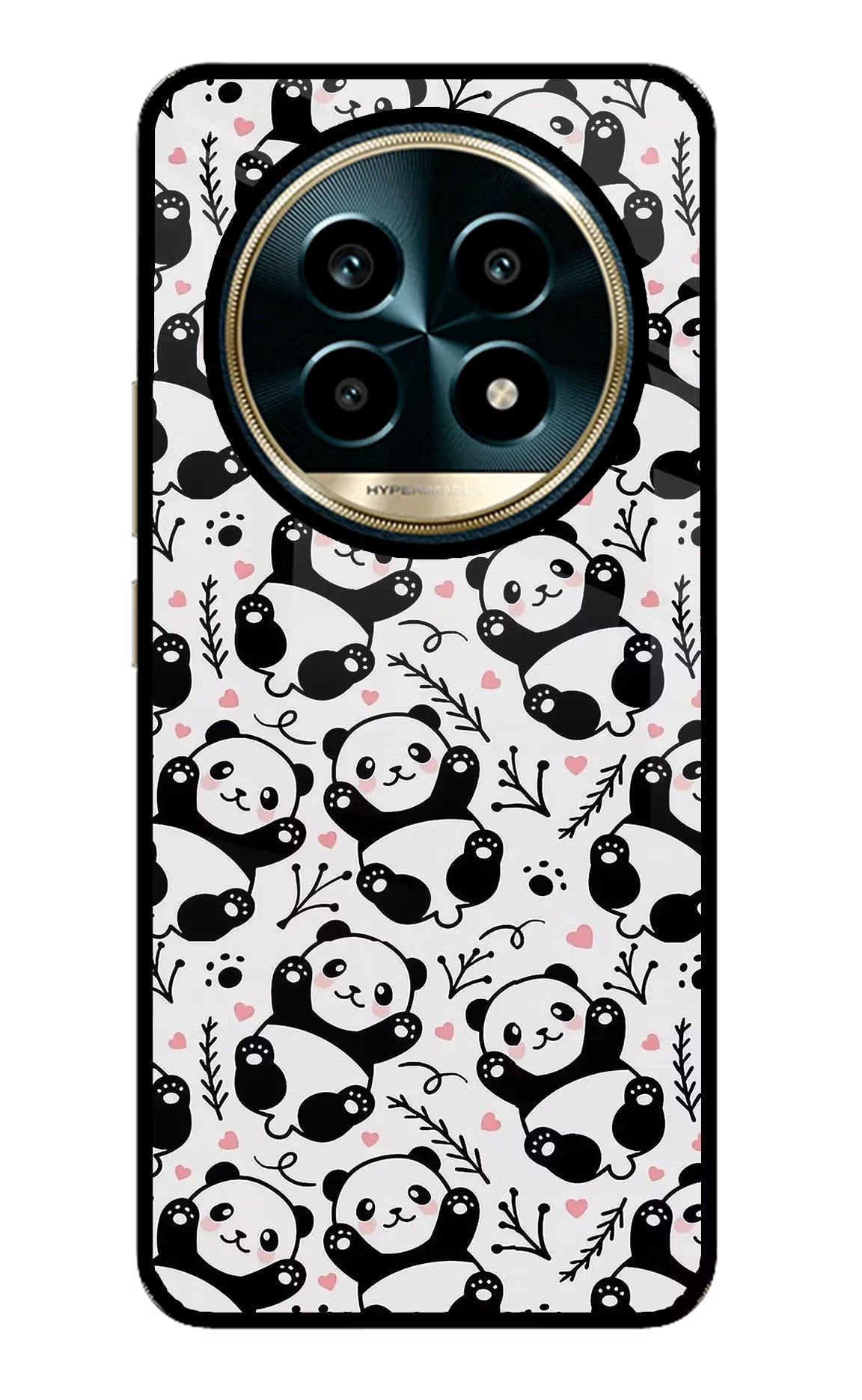 Cute Panda Realme 13 Pro 5G Glass Case - Cute Panda Realme 13 Pro 5G Glass Case Cute Panda Realme 13 Pro 5G Glass Case