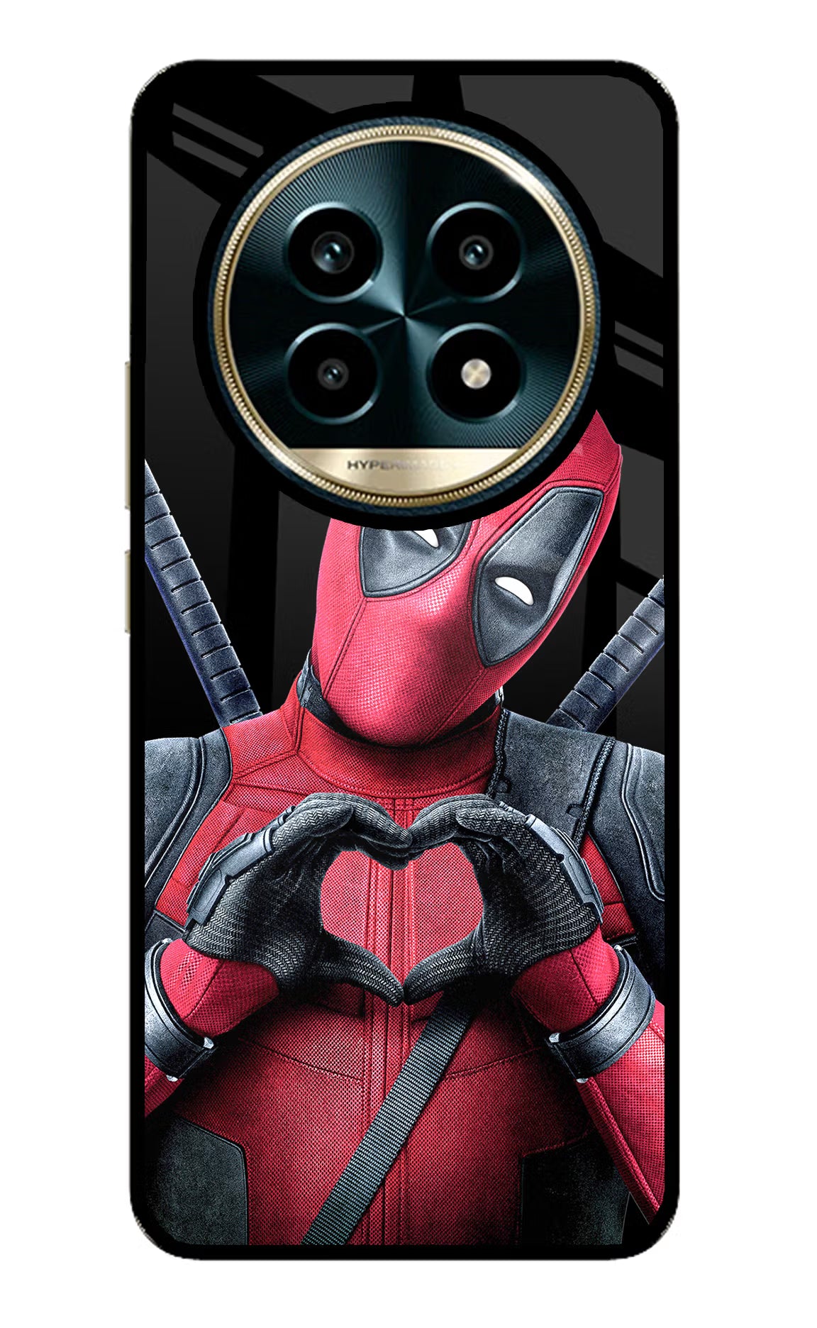 Deadpool Realme 13 Pro 5G Glass Case - Deadpool Realme 13 Pro 5G Glass Case Deadpool Realme 13 Pro 5G Glass Case