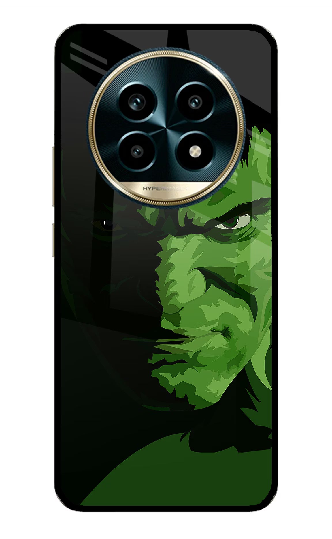 HULK Realme 13 Pro 5G Back Cover - HULK Realme 13 Pro 5G Glass Case Back Cover by Casekaro HULK Realme 13 Pro 5G Glass Case Back Cover by Casekaro
