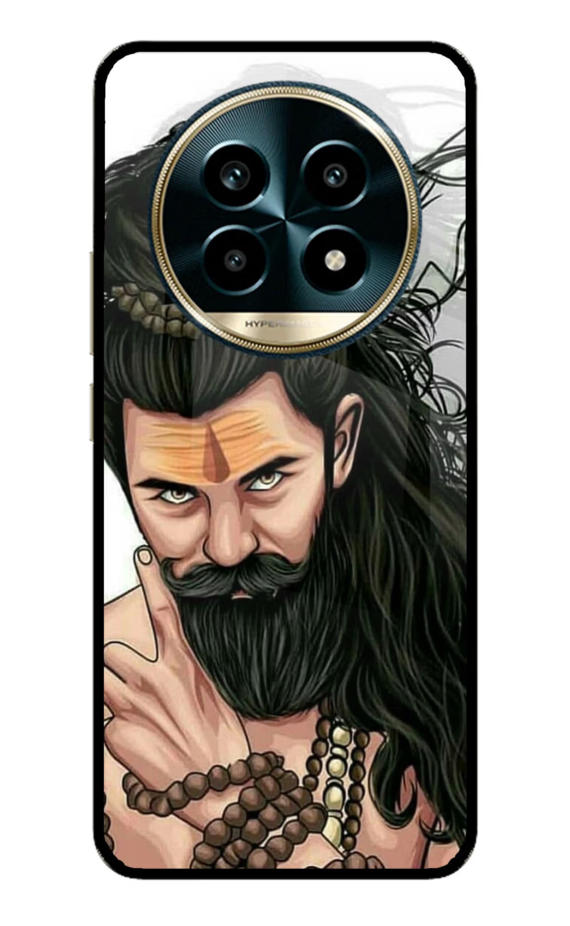 Mahadev Realme 13 Pro 5G Back Cover - Mahadev Realme 13 Pro 5G Glass Case Back Cover by Casekaro Mahadev Realme 13 Pro 5G Glass Case Back Cover by Casekaro