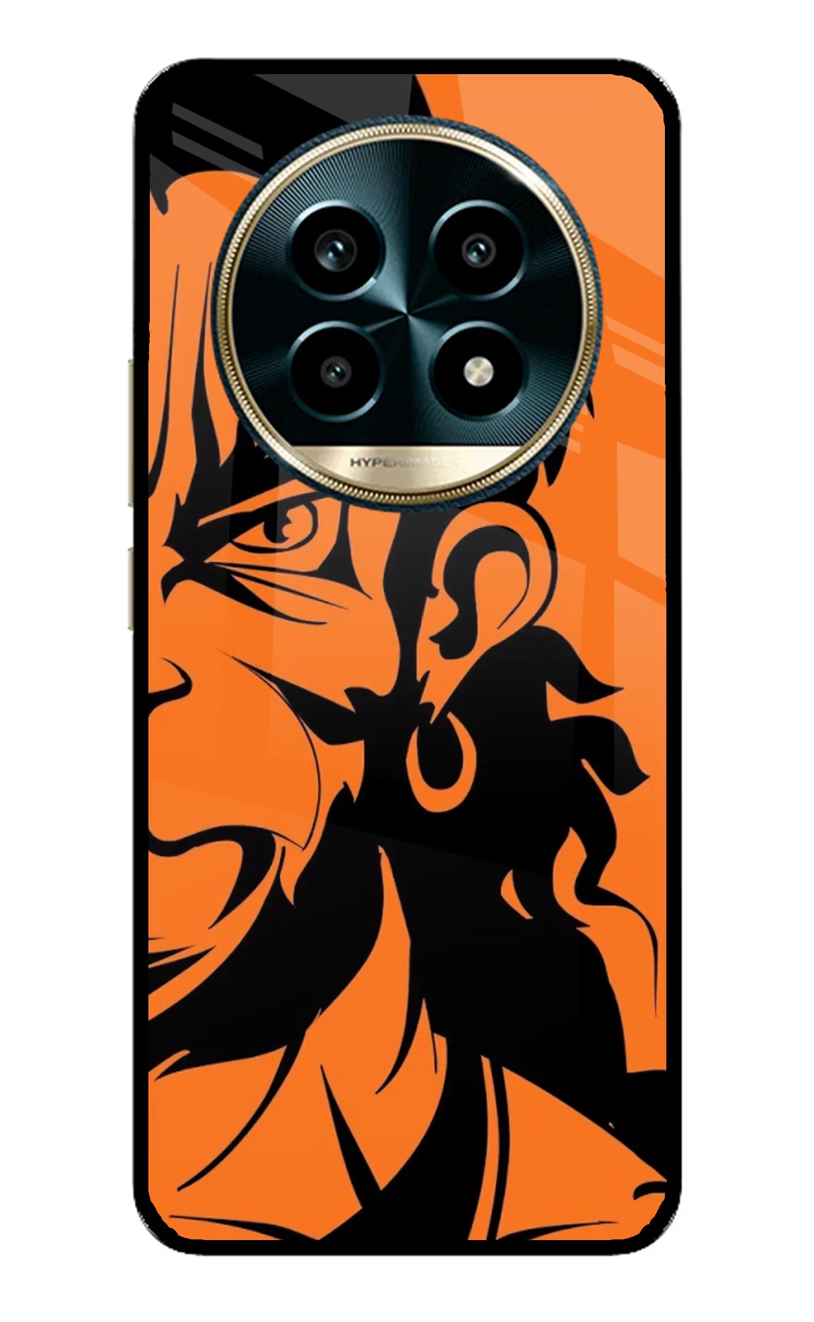 Hanuman Realme 13 Pro 5G Back Cover - Hanuman Realme 13 Pro 5G Glass Case Back Cover by Casekaro Hanuman Realme 13 Pro 5G Glass Case Back Cover by Casekaro