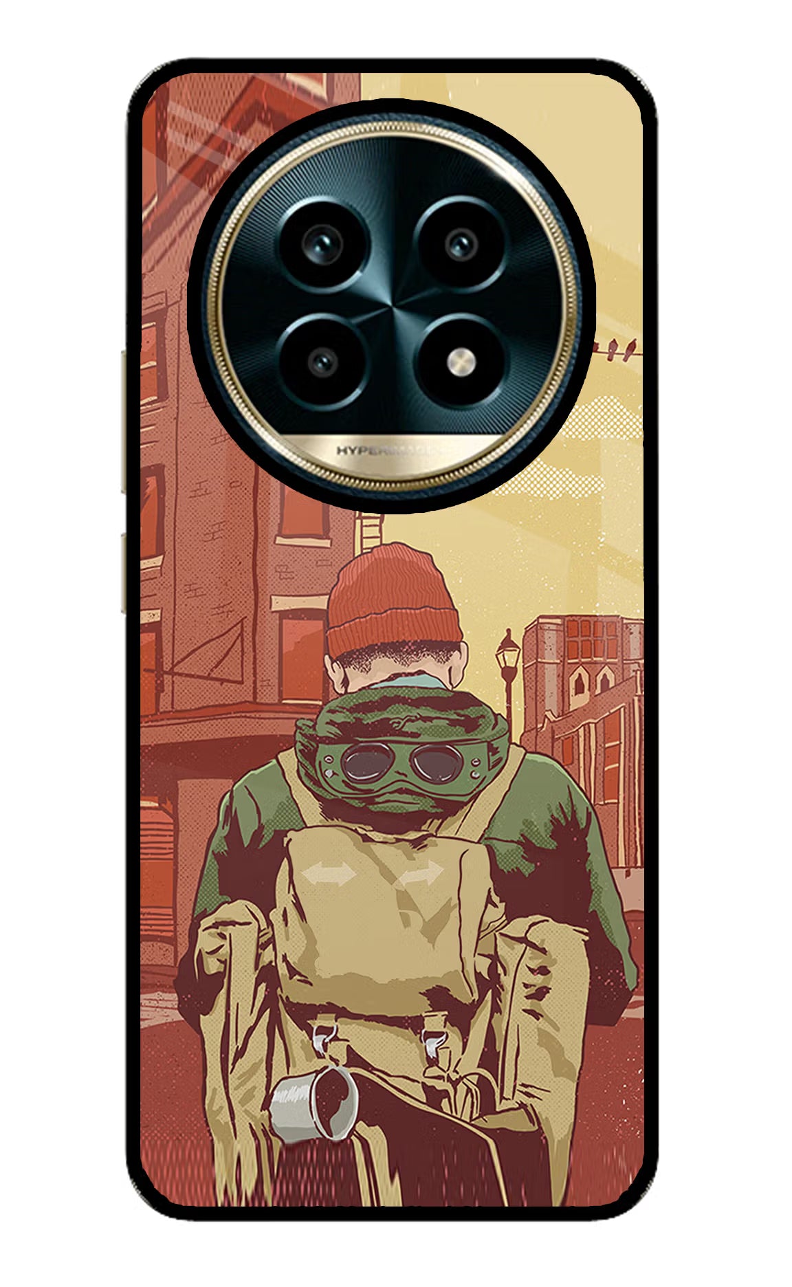 Adventurous Realme 13 Pro 5G Glass Case - Adventurous Realme 13 Pro 5G Glass Case Adventurous Realme 13 Pro 5G Glass Case